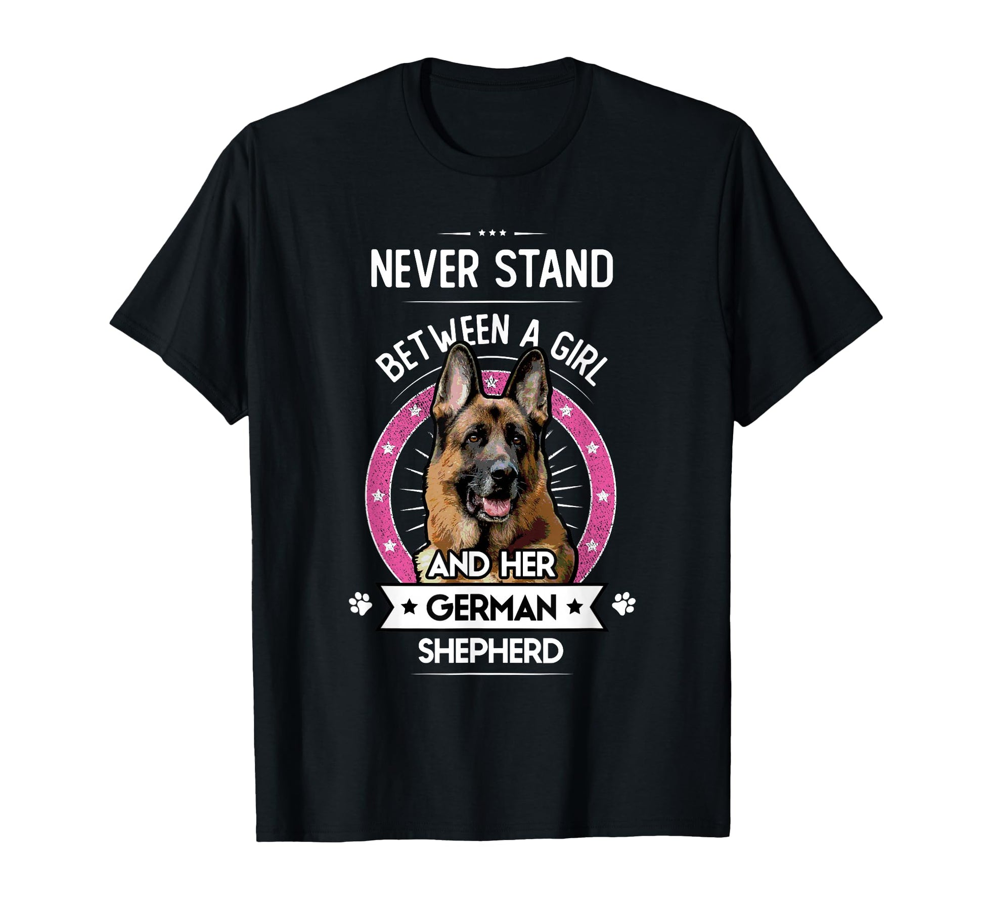 Never Stand Between And Her T-Shirt - Casual Everyday Wear Men Women - T-Shirt, Sweatshirt, Hoodie