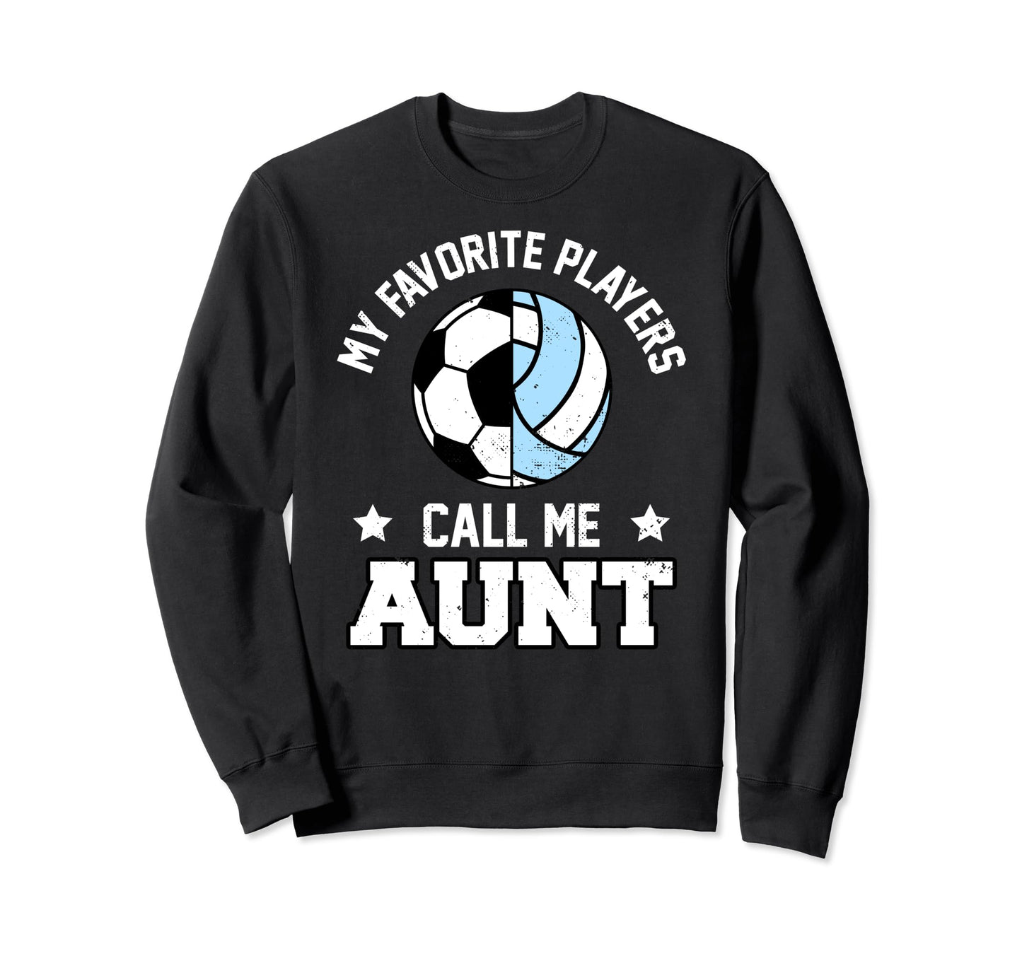 My Favorite Soccer Volleyball Player Sweatshirt - Graphic Print for Adults - T-Shirt, Sweatshirt, Hoodie