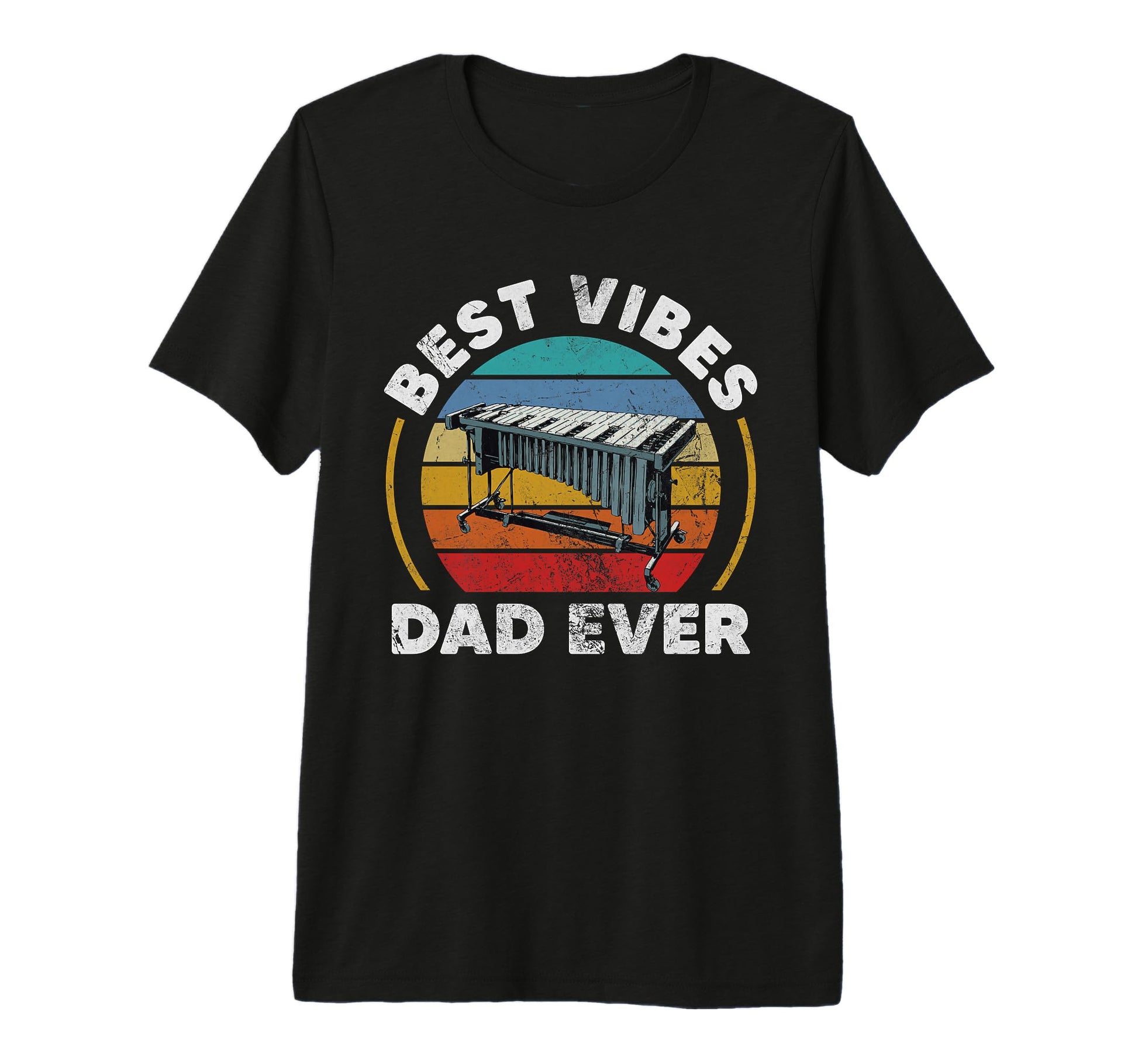 Best Vibes Dad Ever Jazz T-Shirt - Casual Everyday Wear for Adults - T-Shirt, Sweatshirt, Hoodie