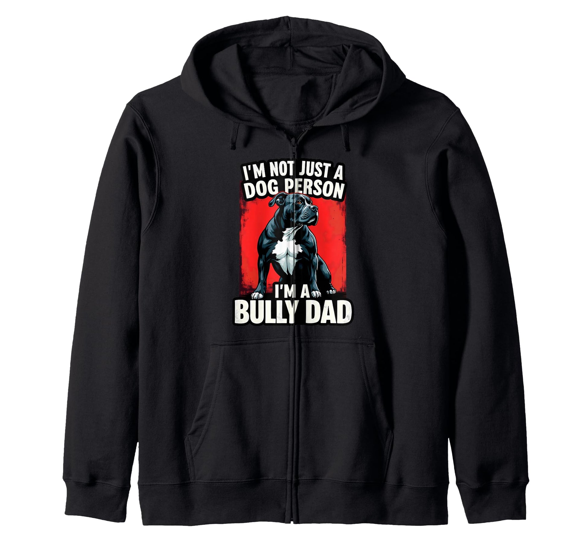 American Bully Dog Dad Fathers Day T-Shirt - Casual Everyday Wear Unisex - T-Shirt, Sweatshirt, Hoodie