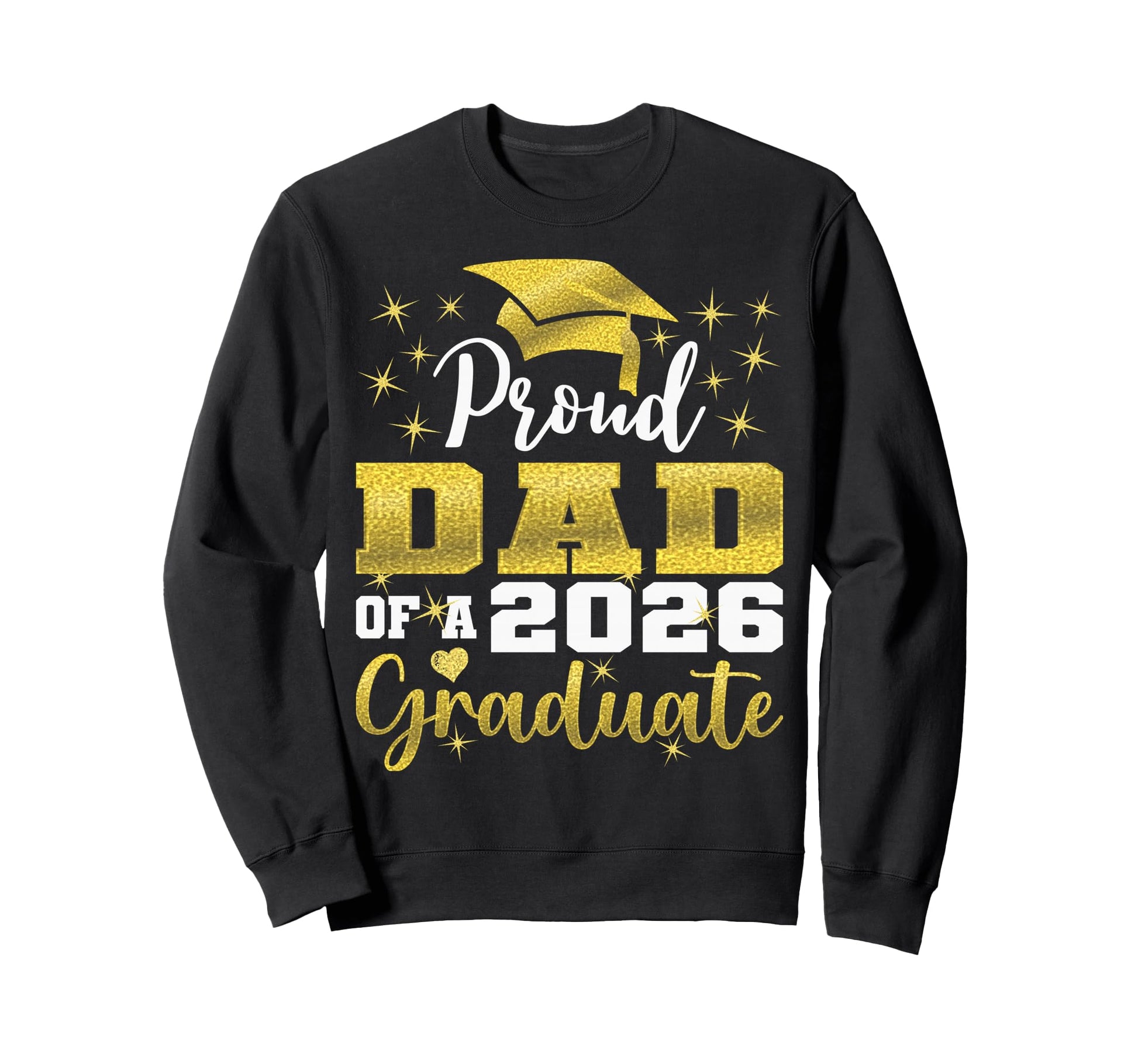 Super Proud Dad 2026 Graduate Senior Sweatshirt - Minimalist Print Unisex - T-Shirt, Sweatshirt, Hoodie