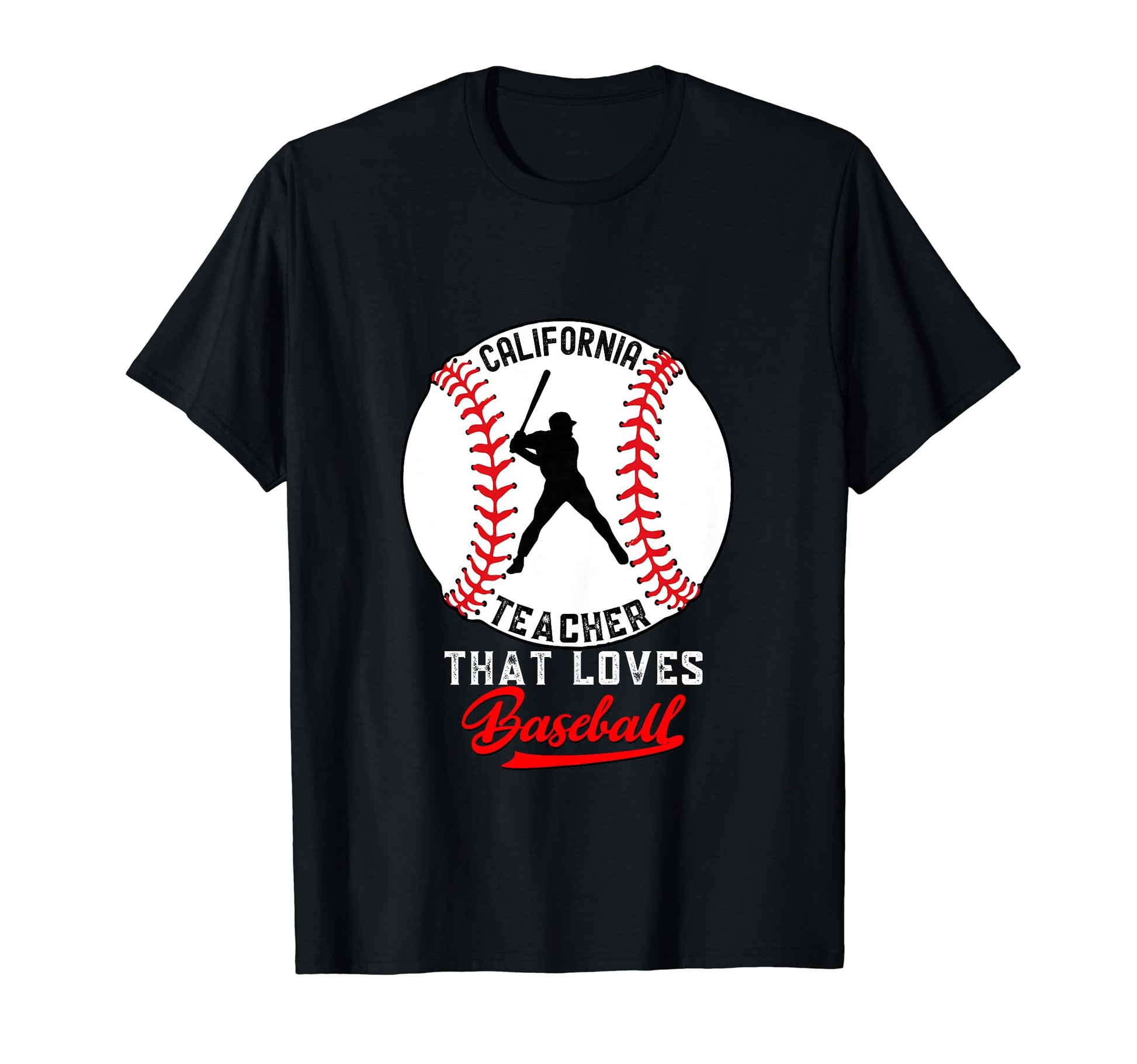 Funny California Teacher That Loves T-Shirt - Minimalist Print Unisex - T-Shirt, Sweatshirt, Hoodie