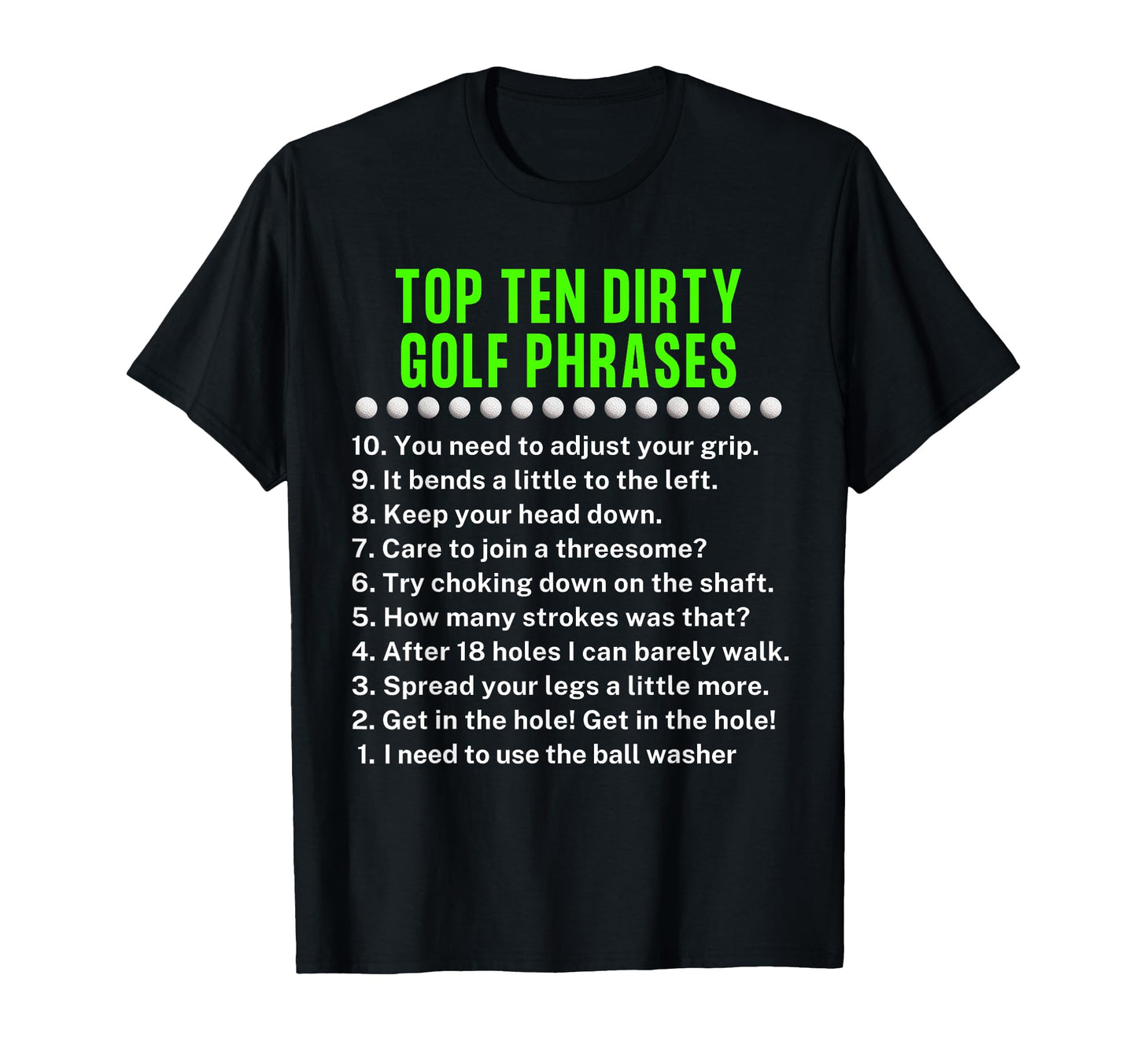 Gag Golf Ideas Golf Dad Funny Golf T-Shirt - Aesthetic Graphic Men Women - T-Shirt, Sweatshirt, Hoodie