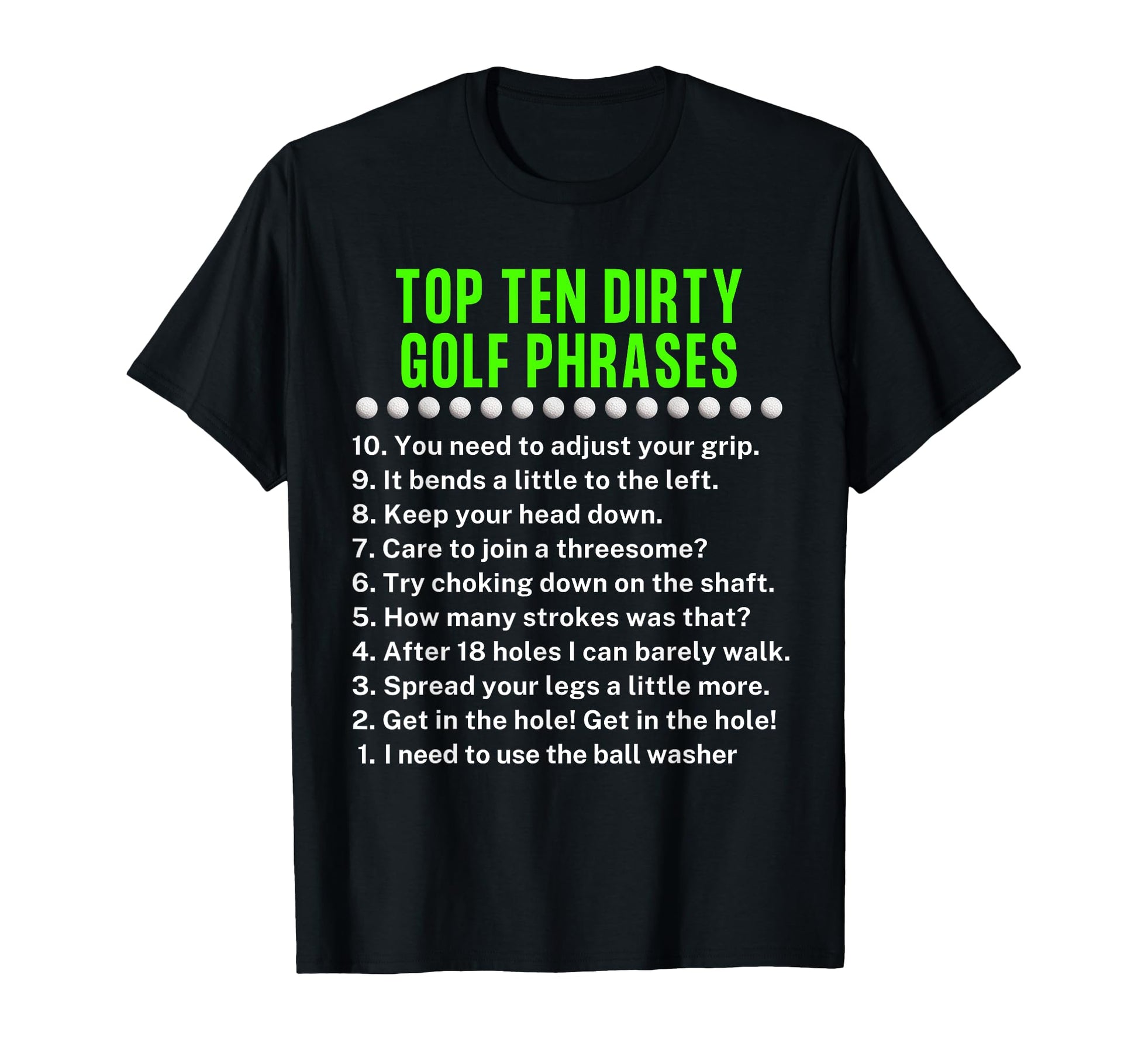 Gag Golf Ideas Golf Dad Funny Golf T-Shirt - Aesthetic Graphic Men Women - T-Shirt, Sweatshirt, Hoodie