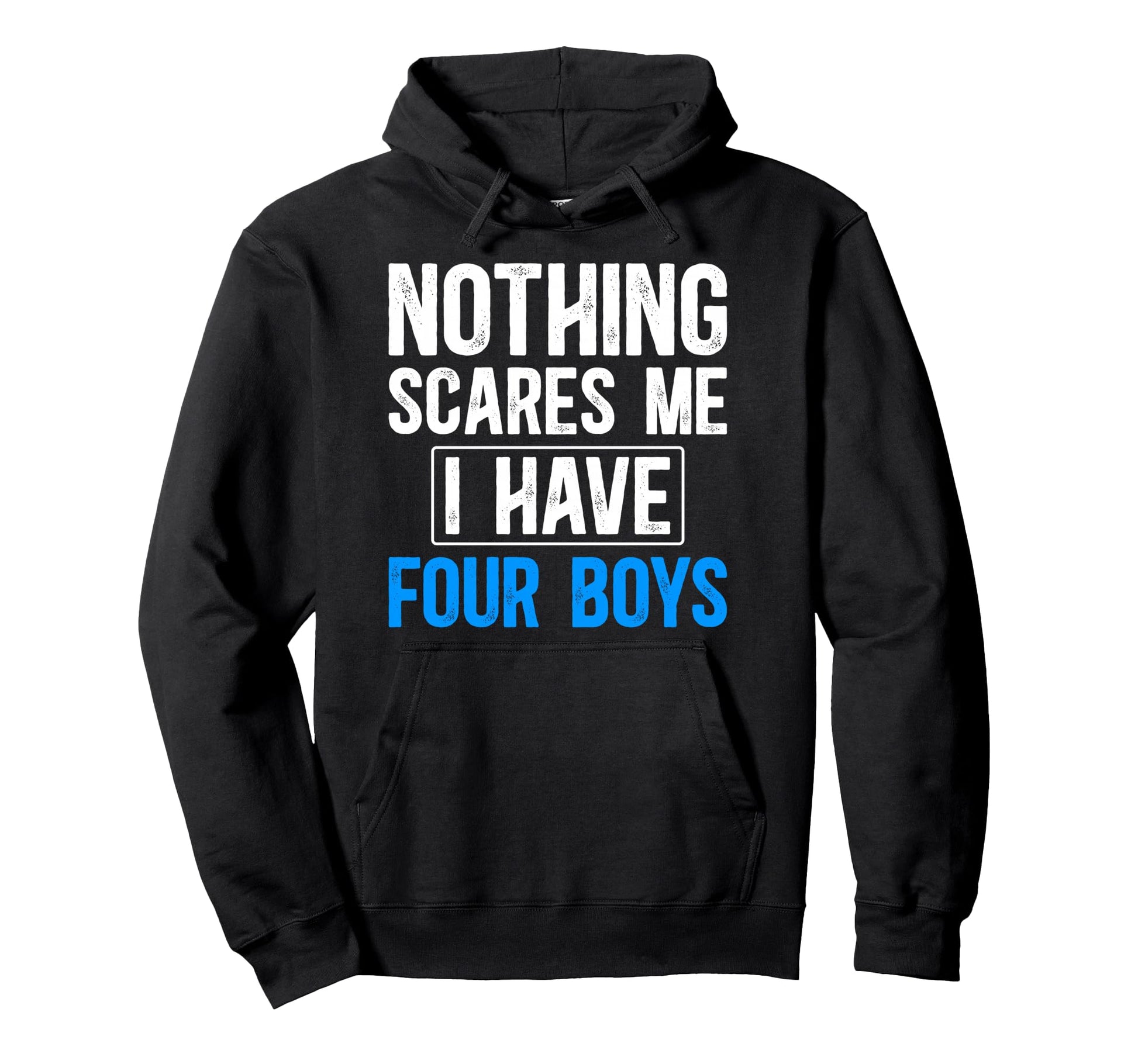 I Have Four Quadruplet Dad Four Father Hoodie - Custom Art Print Men Women - T-Shirt, Sweatshirt, Hoodie