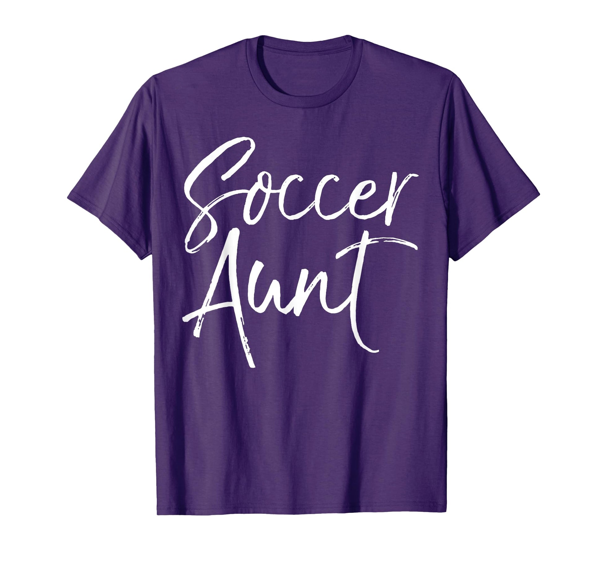 Soccer Aunt Proud Fun Soccer Auntie T-Shirt - Graphic Print Unisex - T-Shirt, Sweatshirt, Hoodie