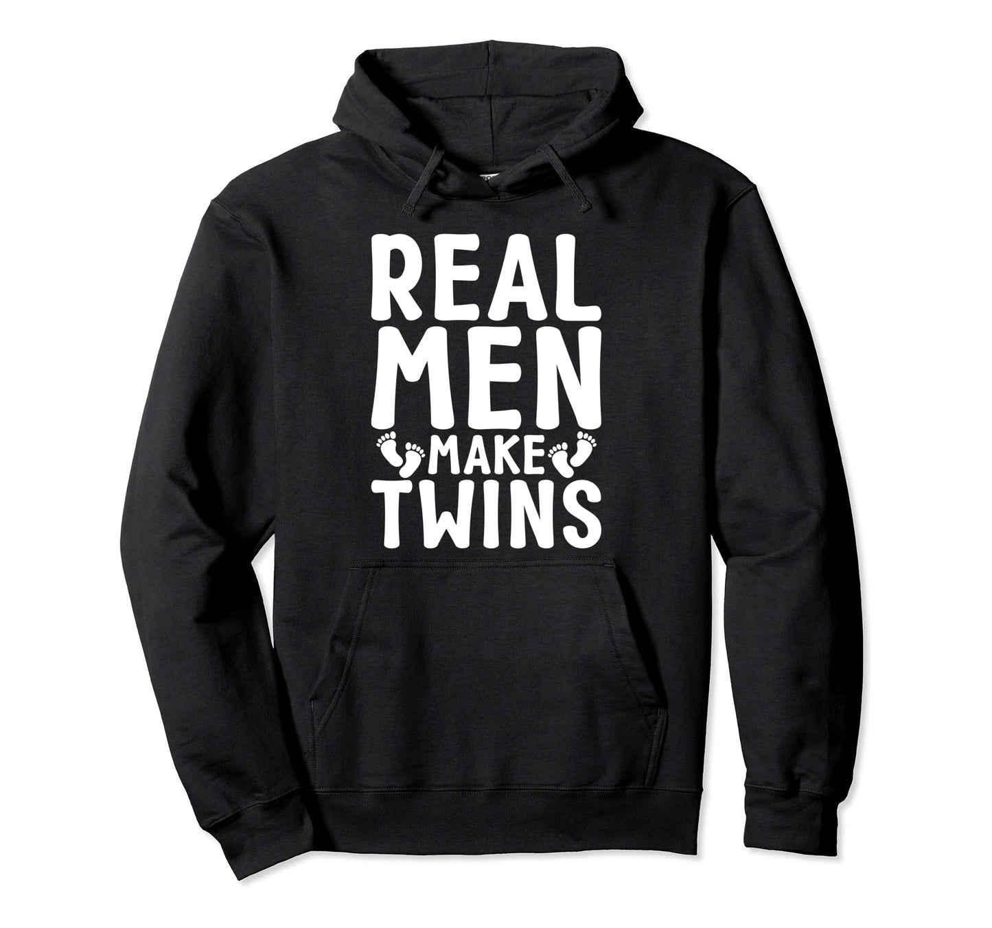 Real Make Twins Dad Hoodie - Minimalist Print Unisex - T-Shirt, Sweatshirt, Hoodie