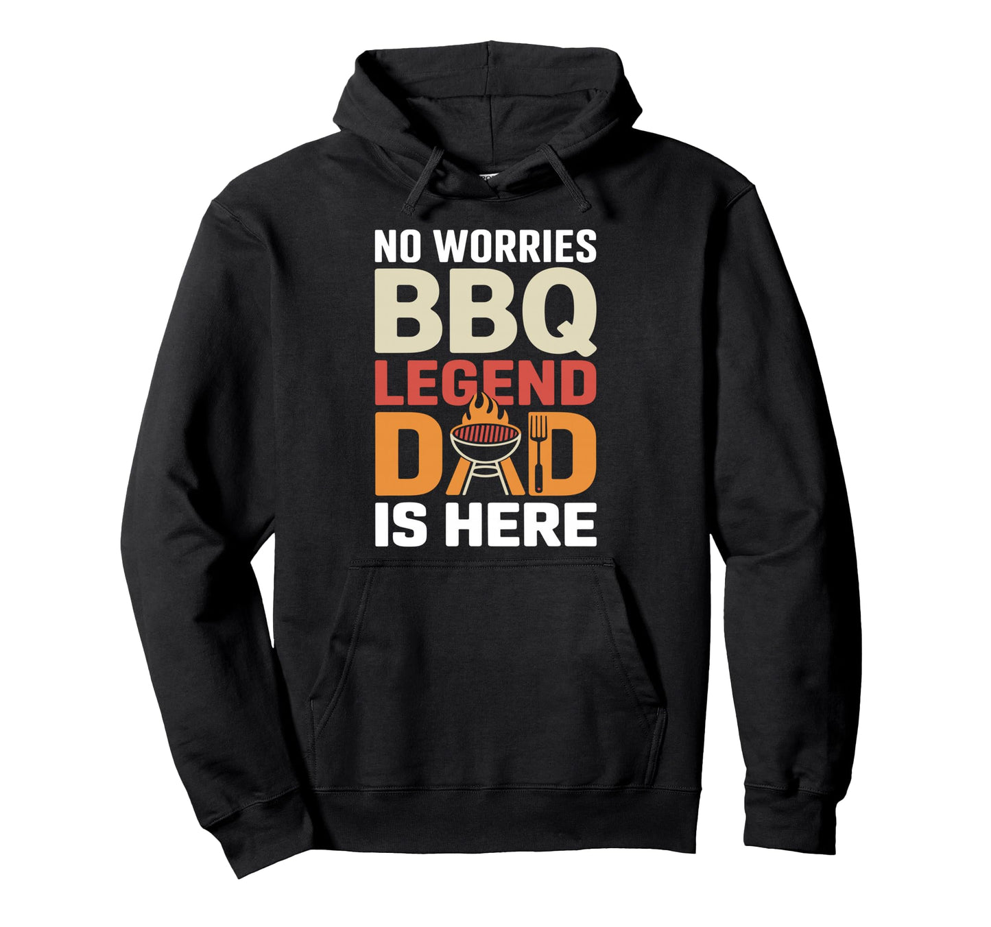 Funny Barbecue Father Grill Bbq Legend Dad Hoodie - Novelty Apparel Unisex - T-Shirt, Sweatshirt, Hoodie