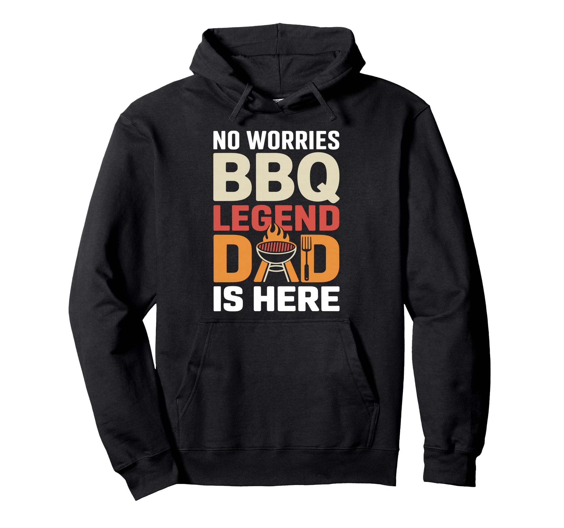 Funny Barbecue Father Grill Bbq Legend Dad Hoodie - Novelty Apparel Unisex - T-Shirt, Sweatshirt, Hoodie