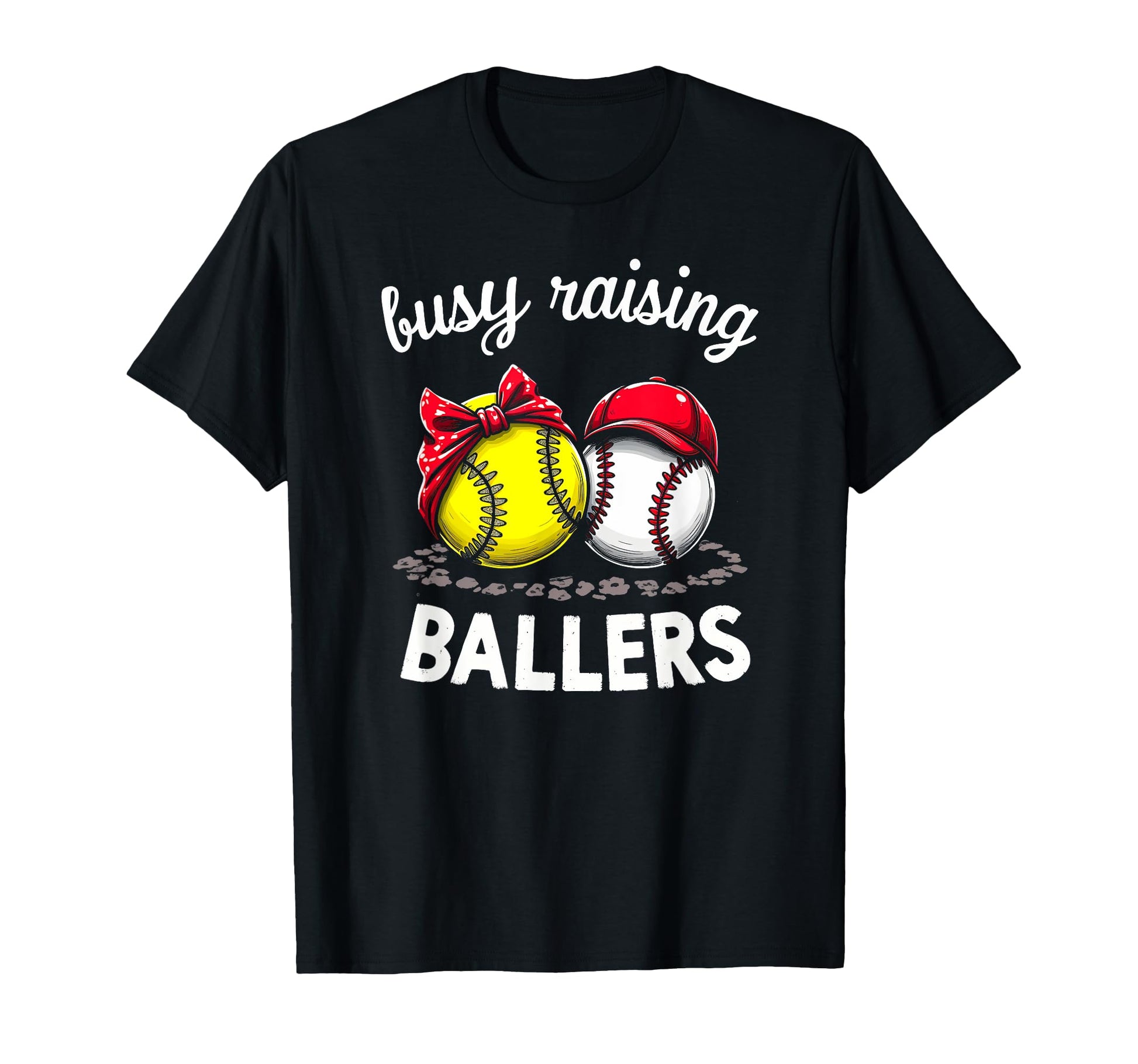 Proud Busy Raising Ballers Sports T-Shirt - Trendy Graphic Men Women - T-Shirt, Sweatshirt, Hoodie