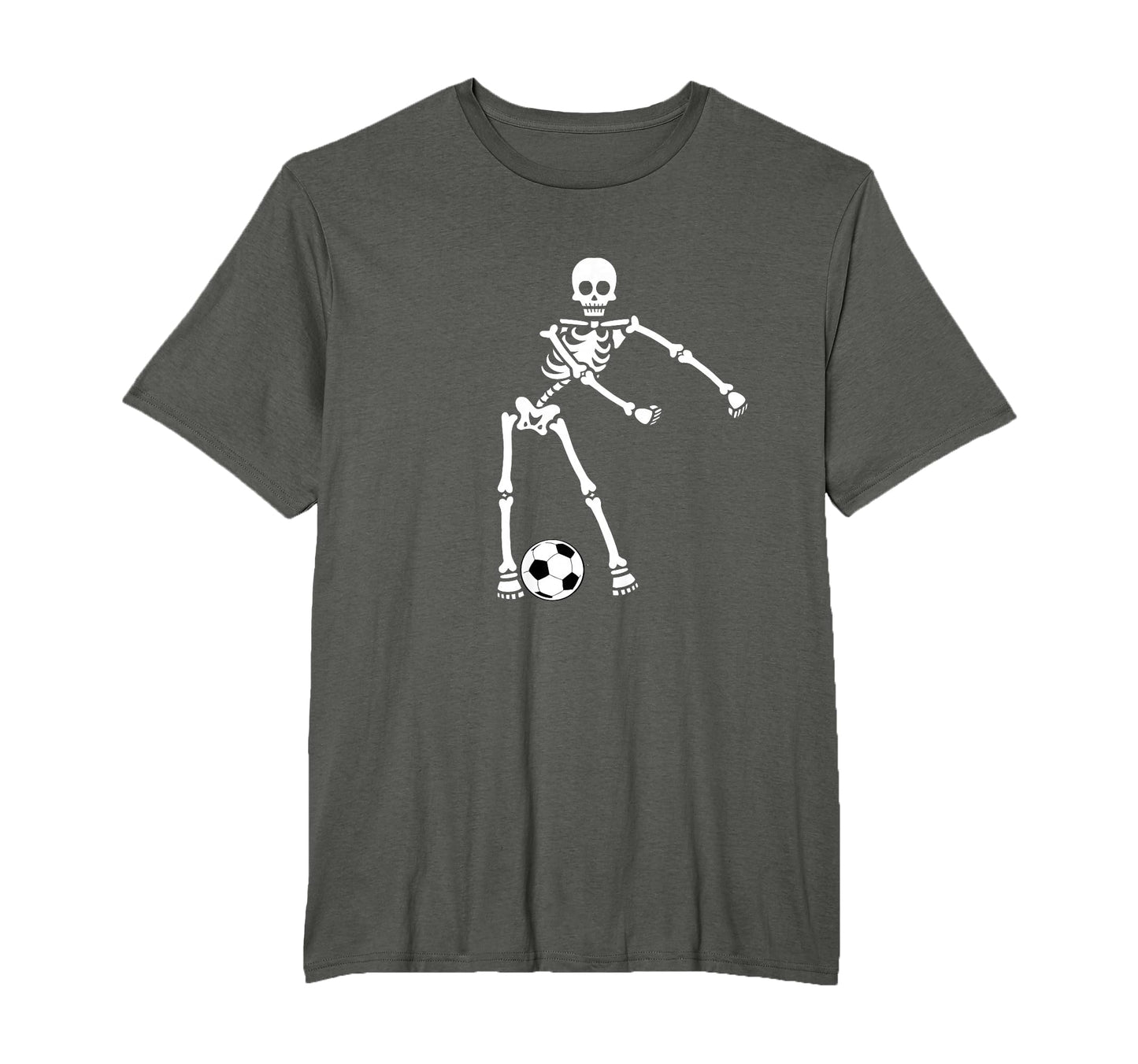 Flossing Skeleton Soccer Floss Dance T-Shirt - Casual Everyday Wear Unisex - T-Shirt, Sweatshirt, Hoodie
