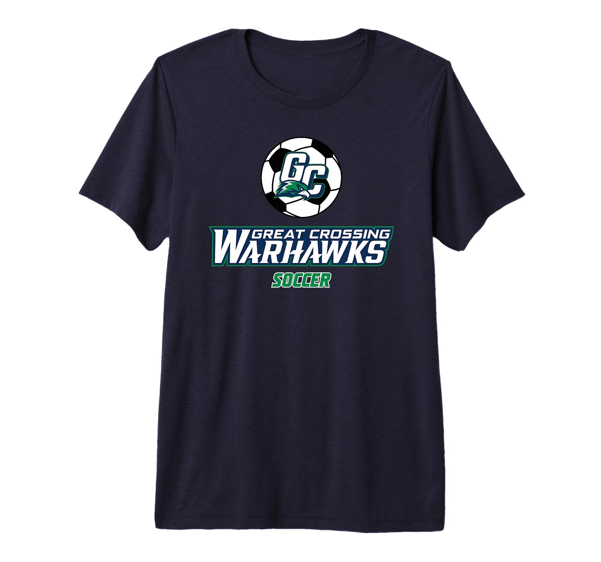 Great Crossing High School Warhawks T-Shirt - Custom Art Print Men Women - T-Shirt, Sweatshirt, Hoodie
