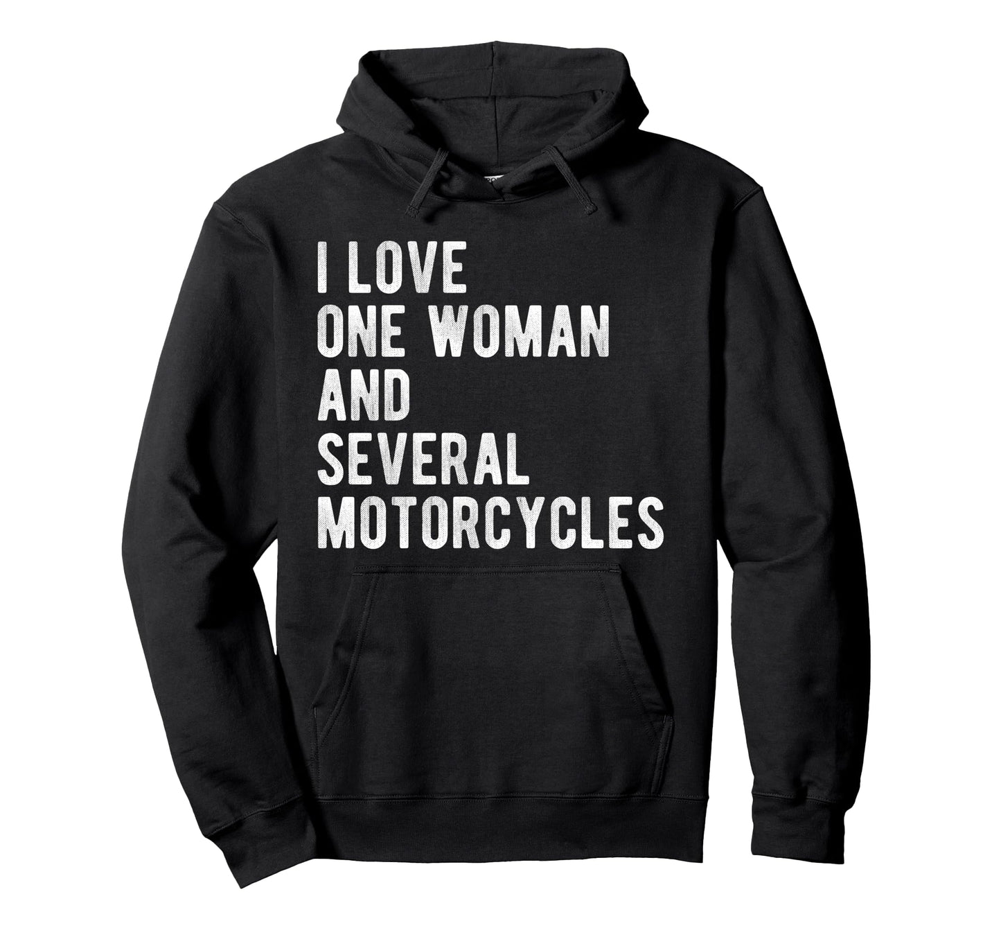 Funny Motorcycle Lover Husband Hoodie - Casual Everyday Wear for Adults - T-Shirt, Sweatshirt, Hoodie