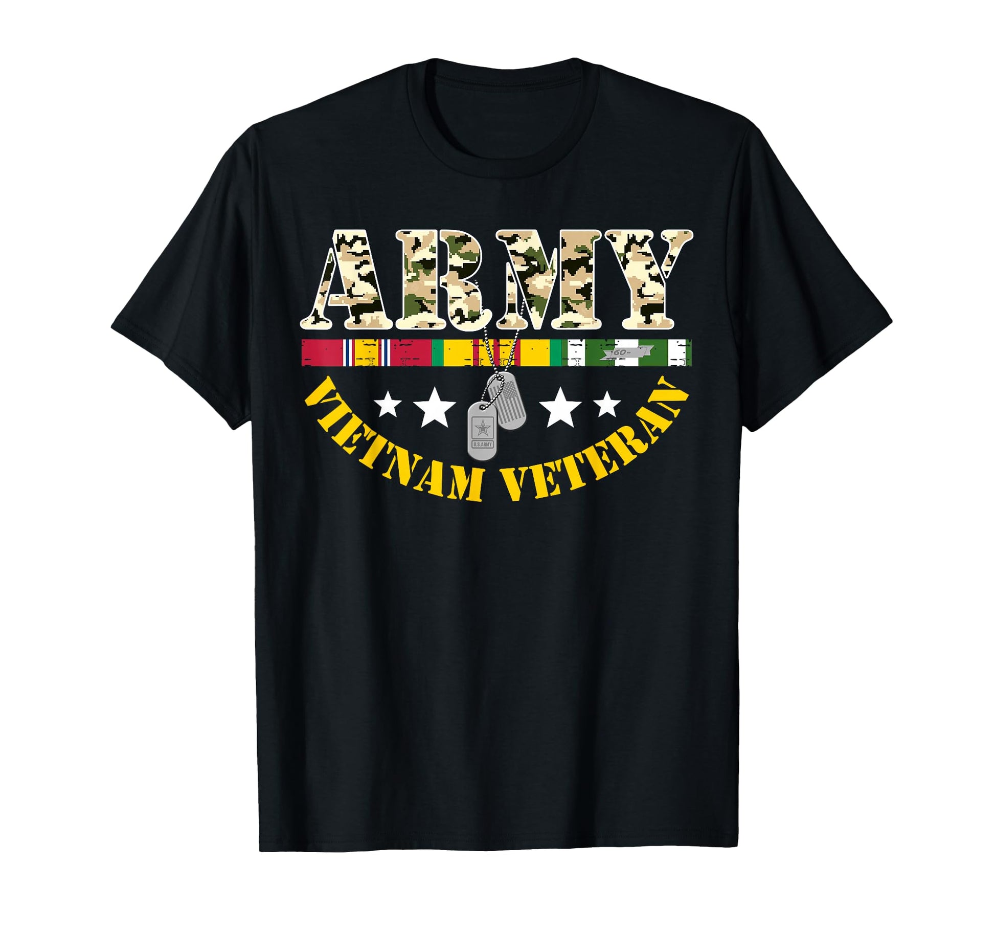 Us Army Vietnam Veteran Usa Flag T-Shirt - Novelty Apparel Men Women - T-Shirt, Sweatshirt, Hoodie