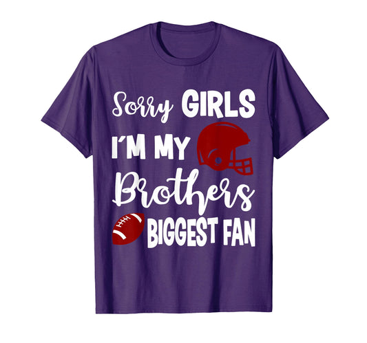 American Football Sister Biggest T-Shirt - Casual Everyday Wear for Adults - T-Shirt, Sweatshirt, Hoodie