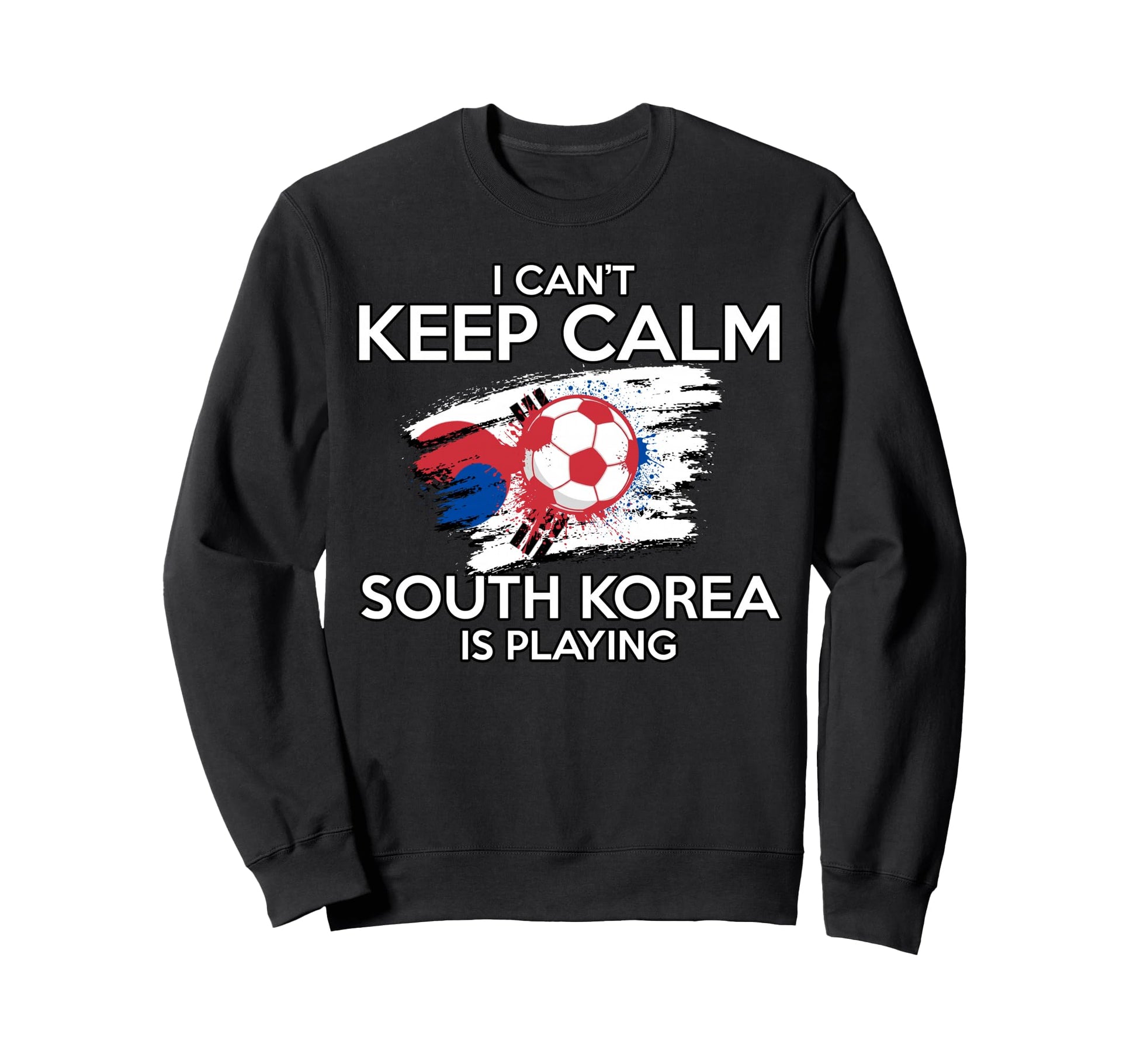 South Korea Football Soccer Game Sweatshirt - Casual Everyday Wear Unisex - T-Shirt, Sweatshirt, Hoodie