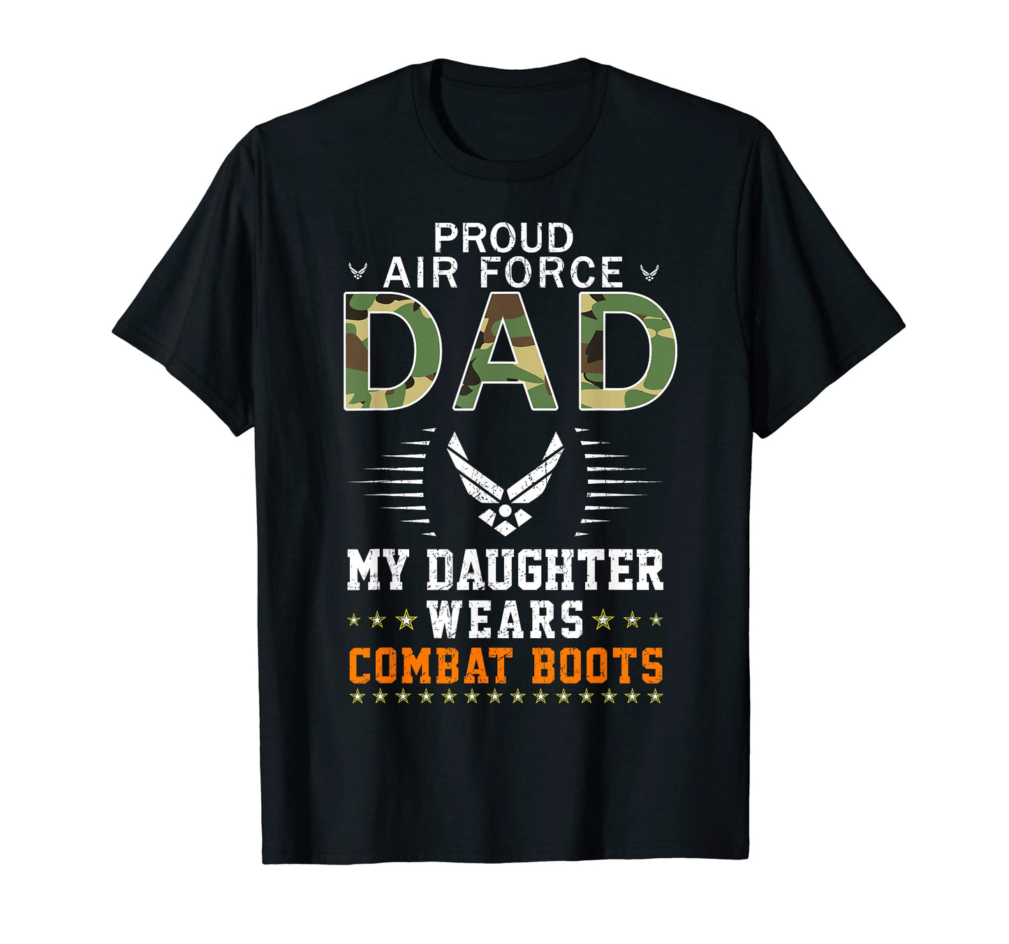 My Daughter Wears Combat Boots Proud T-Shirt - Novelty Apparel for Adults - T-Shirt, Sweatshirt, Hoodie