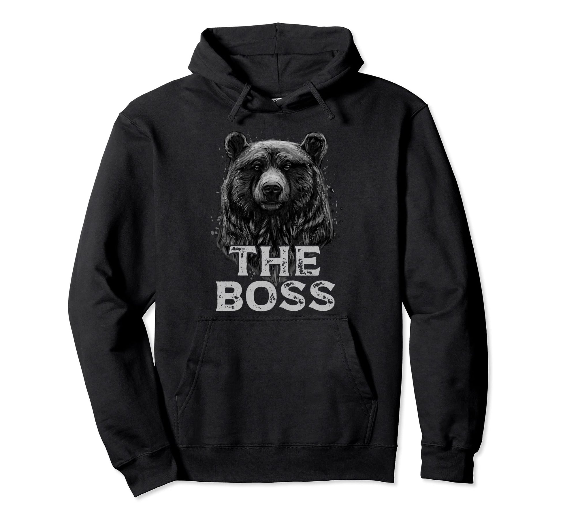Boss Papa Bear Hoodie - Trendy Graphic Unisex - T-Shirt, Sweatshirt, Hoodie