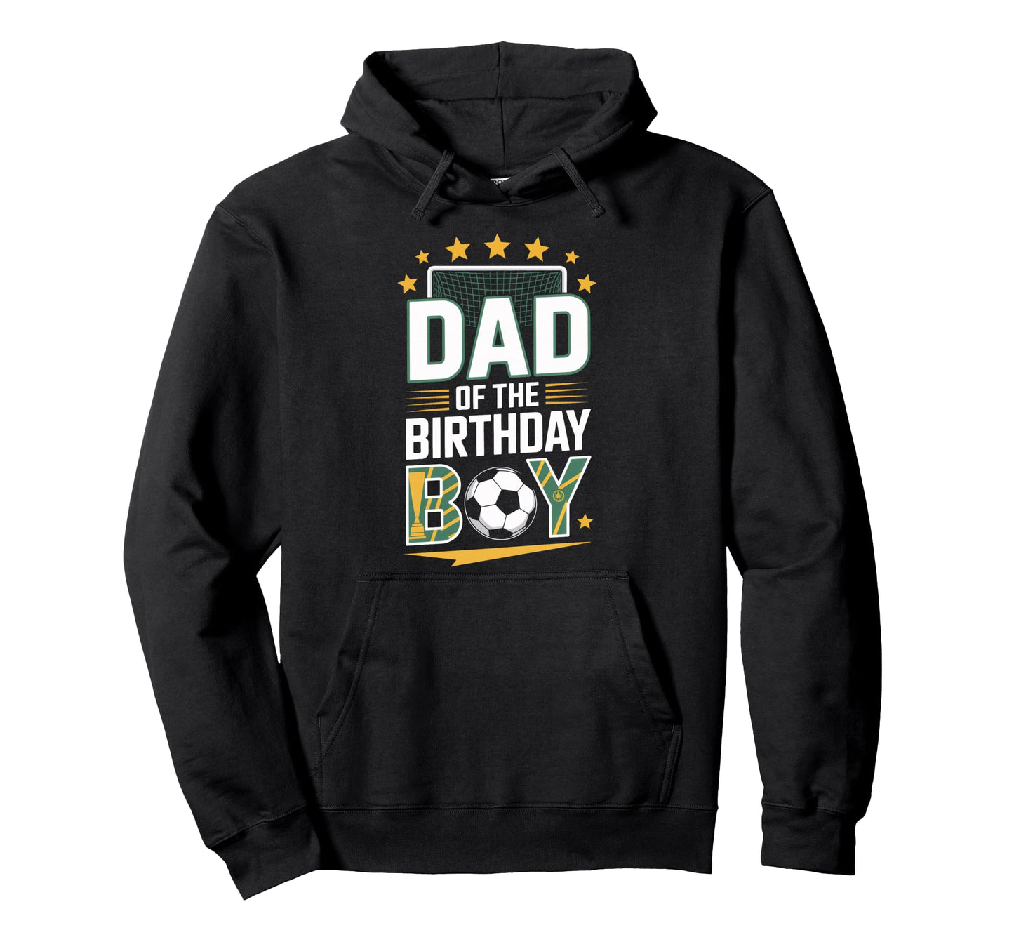 Dad Birthday Soccer Players Proud Father Hoodie - Minimalist Print Unisex - T-Shirt, Sweatshirt, Hoodie
