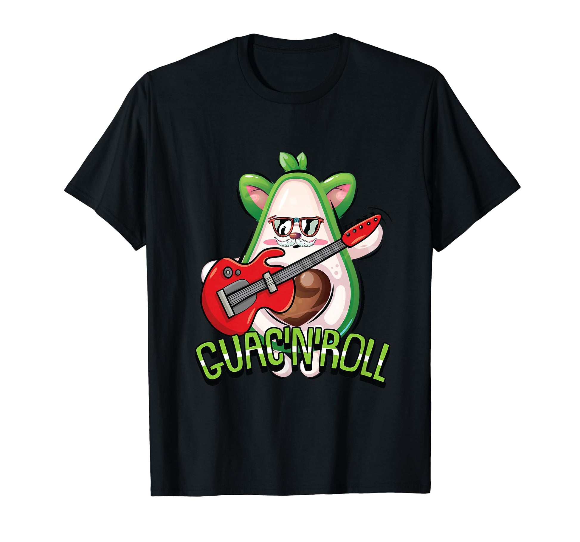 Guac N Roll Fathers Day Funny Guacamole T-Shirt - Novelty Apparel Unisex - T-Shirt, Sweatshirt, Hoodie