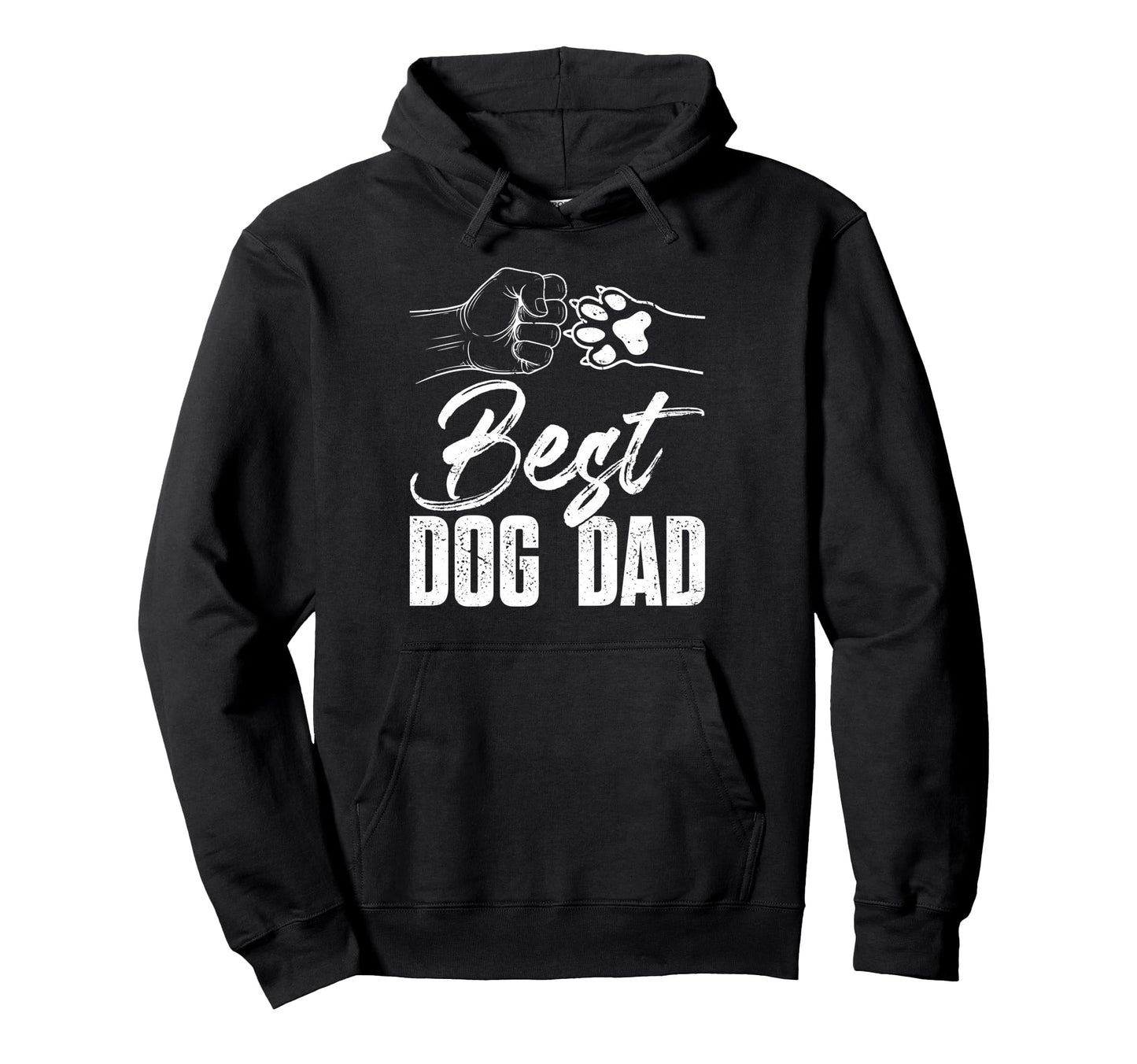 Best Dog Dad Family Matching Funny Hoodie - Fun Novelty Design Men Women - T-Shirt, Sweatshirt, Hoodie