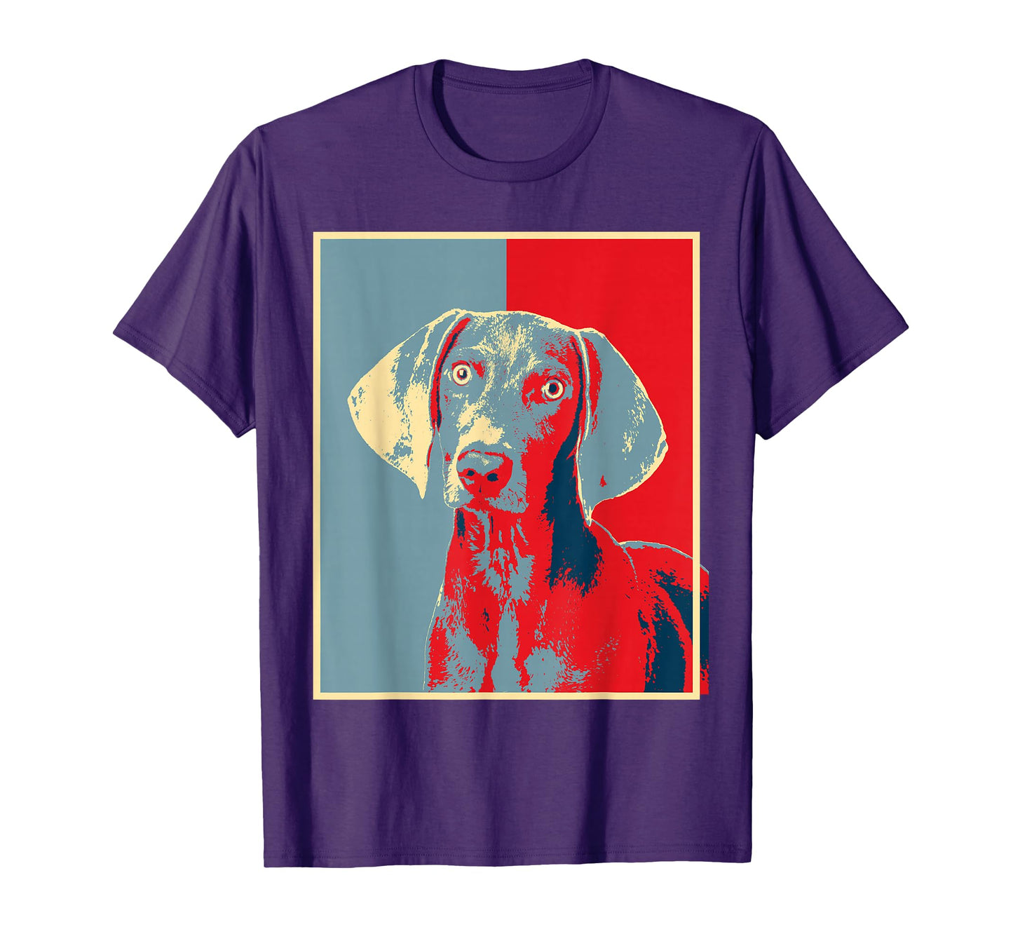 Dog Artwork Weim Silhouette Weimaraner T-Shirt - Trendy Graphic Men Women - T-Shirt, Sweatshirt, Hoodie
