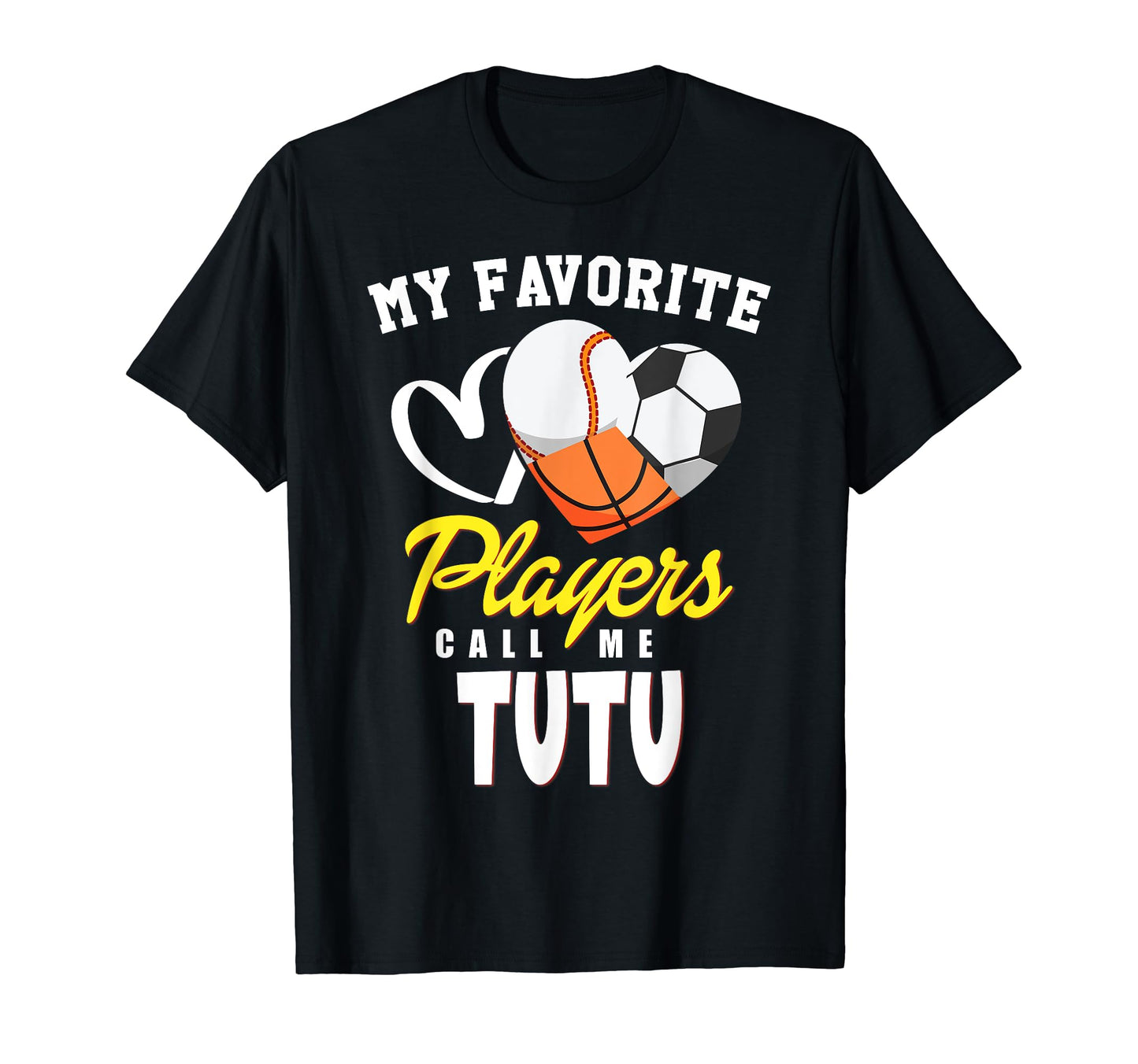 My Favorite Players Baseball Soccer T-Shirt - Streetwear Style for Adults - T-Shirt, Sweatshirt, Hoodie