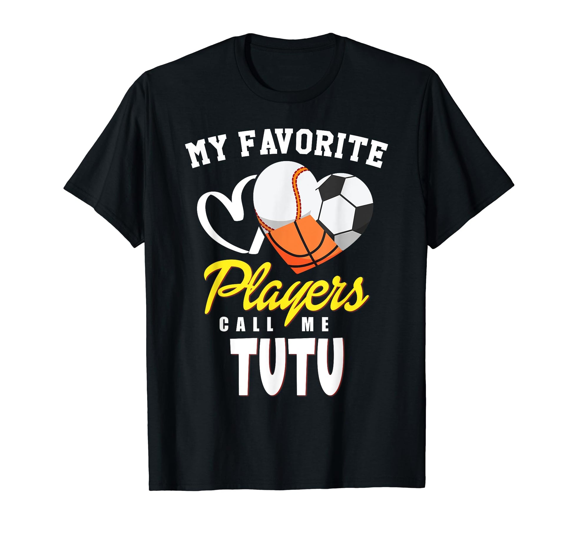 My Favorite Players Baseball Soccer T-Shirt - Streetwear Style for Adults - T-Shirt, Sweatshirt, Hoodie