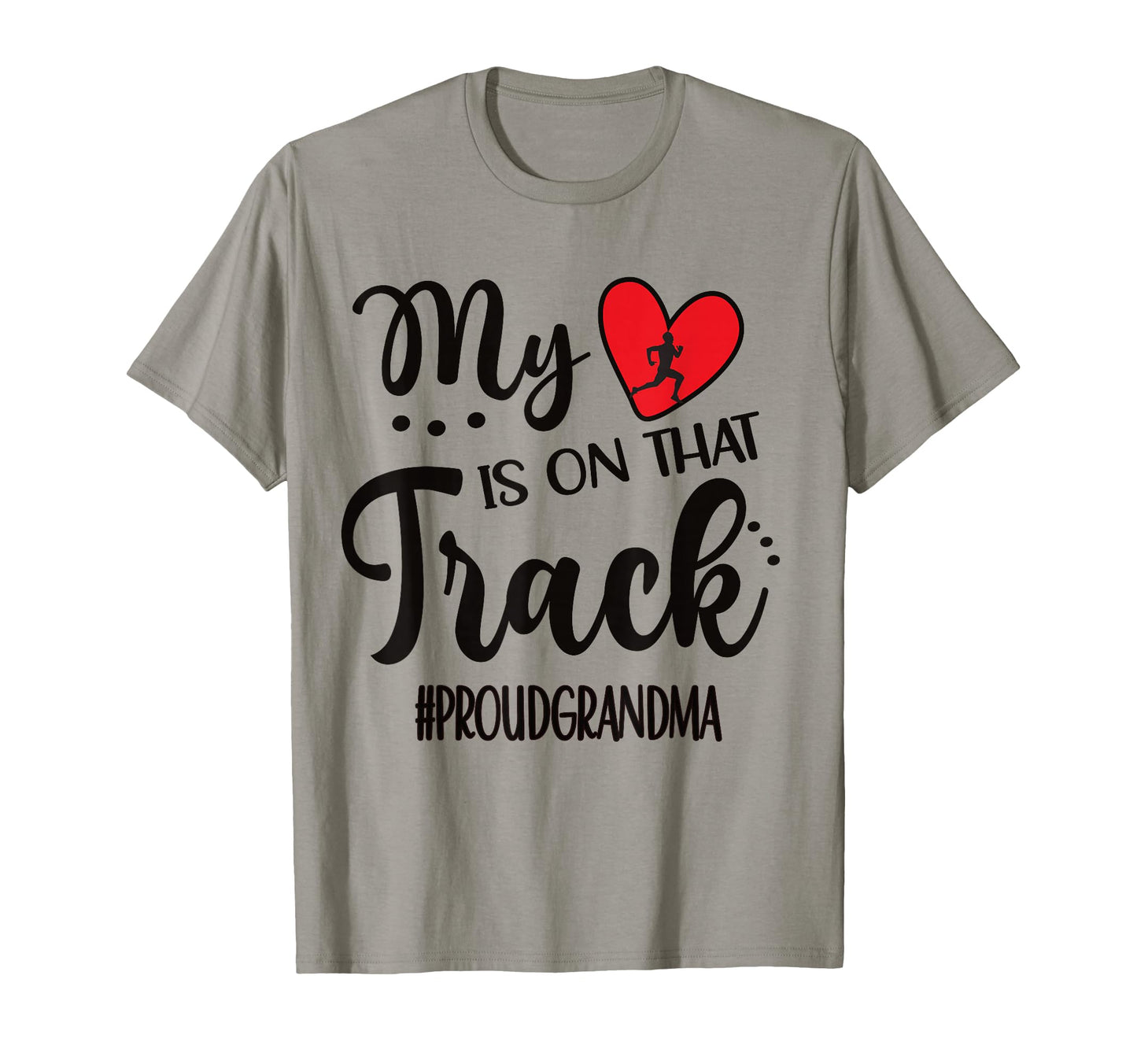 My Heart Is That Track Proud Track T-Shirt - Custom Art Print for Adults - T-Shirt, Sweatshirt, Hoodie