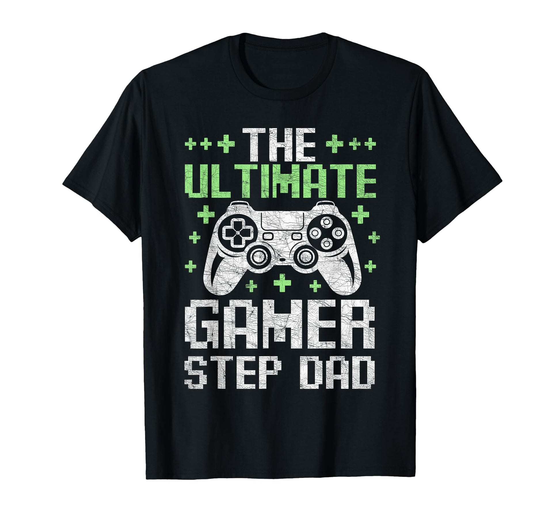 Stepdad Fathers Day Ultimate Gamer T-Shirt - Trendy Graphic for Adults - T-Shirt, Sweatshirt, Hoodie