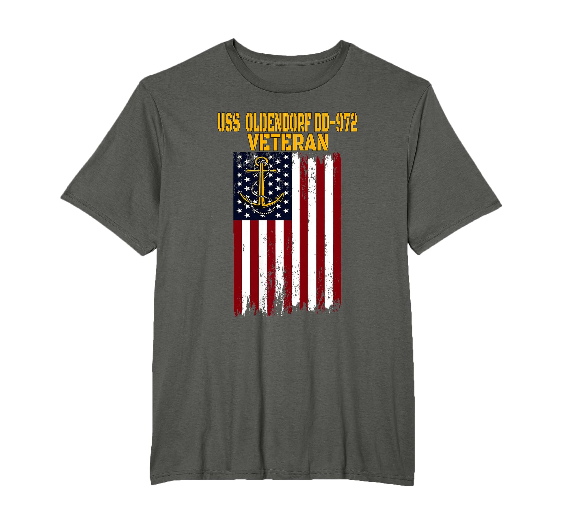 Destroyer Uss Oldendorf 972 Warship T-Shirt - Aesthetic Graphic Unisex - T-Shirt, Sweatshirt, Hoodie