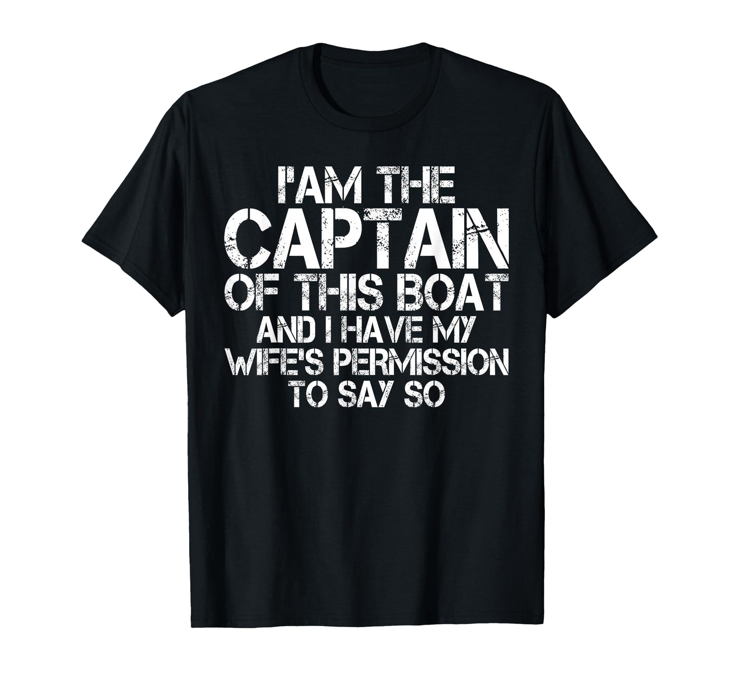 Funny Boat Captain Wife Permission Sea T-Shirt - Unique Graphic for Adults - T-Shirt, Sweatshirt, Hoodie