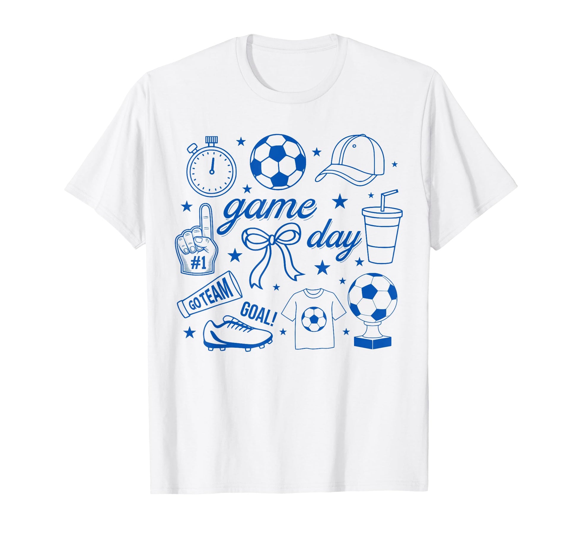 Preppy Game Day Soccer Mom Streetwear T-Shirt - Casual Everyday Wear Unisex - T-Shirt, Sweatshirt, Hoodie