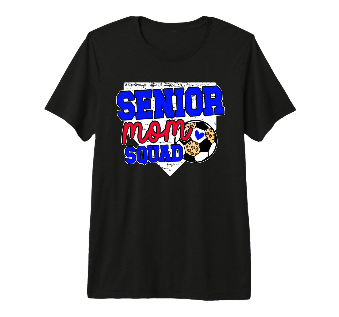 Soccer Senior Mom Squad Soccer T-Shirt - Streetwear Style for Adults - T-Shirt, Sweatshirt, Hoodie