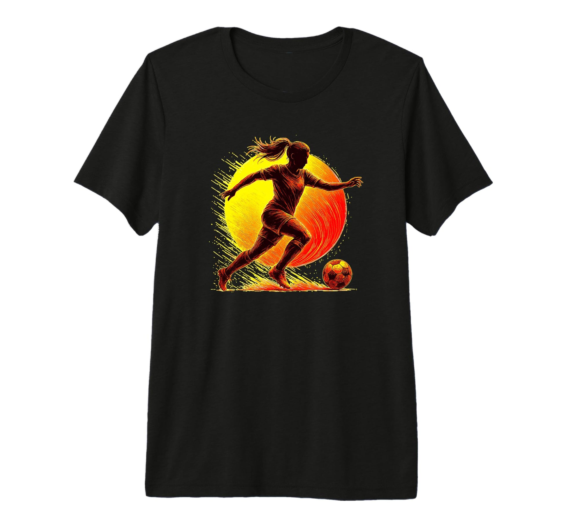 Soccer Focused Game Speed And Skill T-Shirt - Casual Everyday Wear Unisex - T-Shirt, Sweatshirt, Hoodie