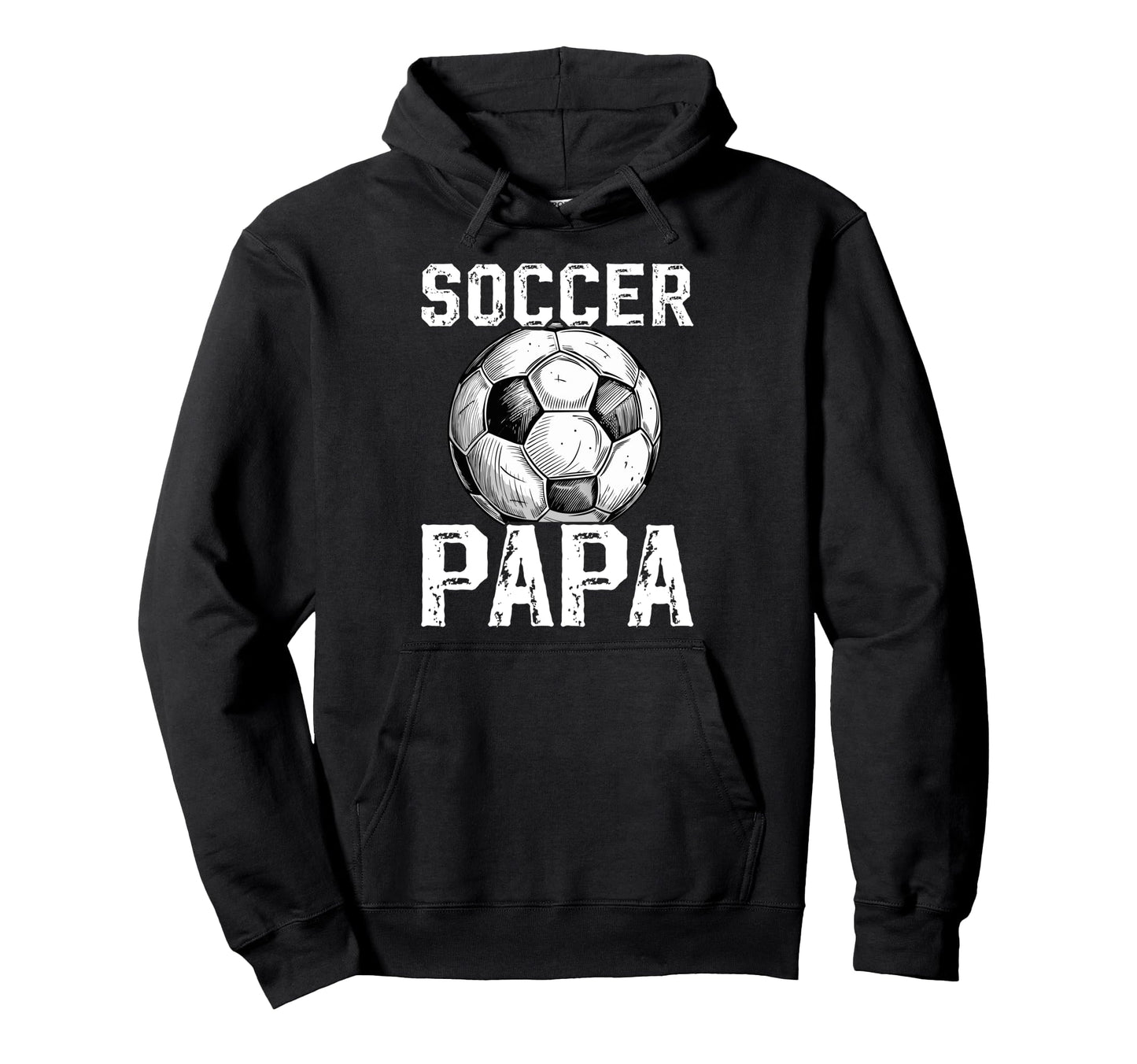 Soccer Papa Grandpa Papa Soccer Player Papa Hoodie - Novelty Apparel Unisex - T-Shirt, Sweatshirt, Hoodie