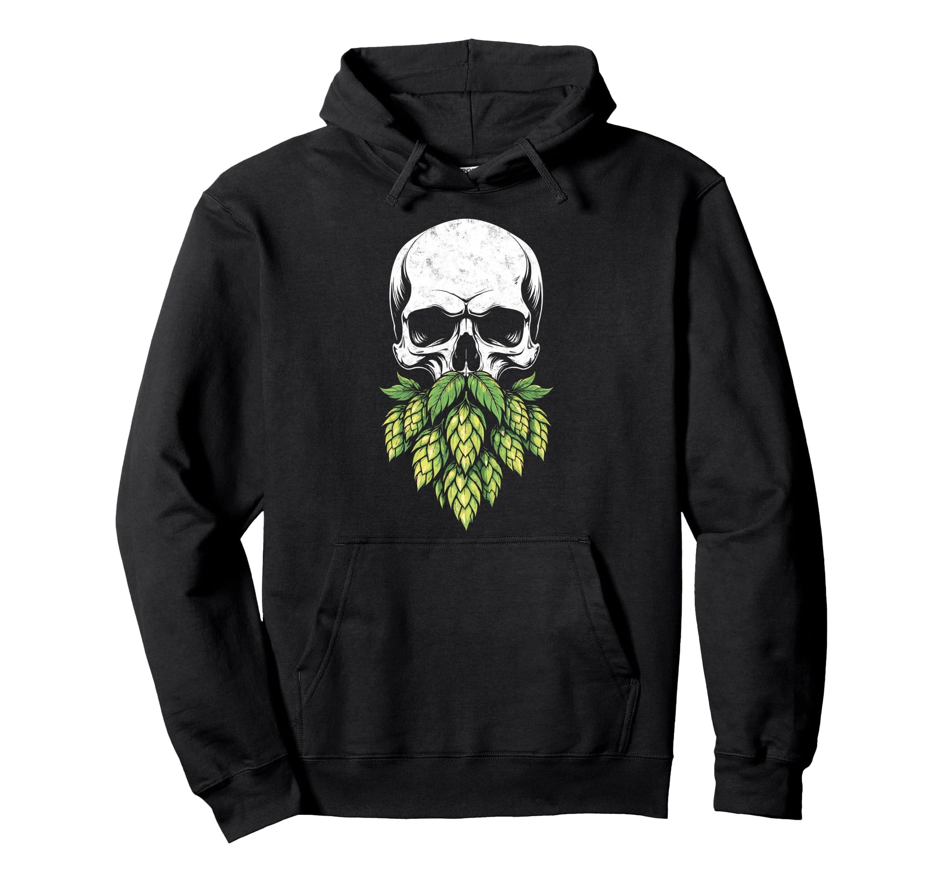 Hop Bearded Skull Brewer Funny Craft Hoodie - Streetwear Style Men Women - T-Shirt, Sweatshirt, Hoodie