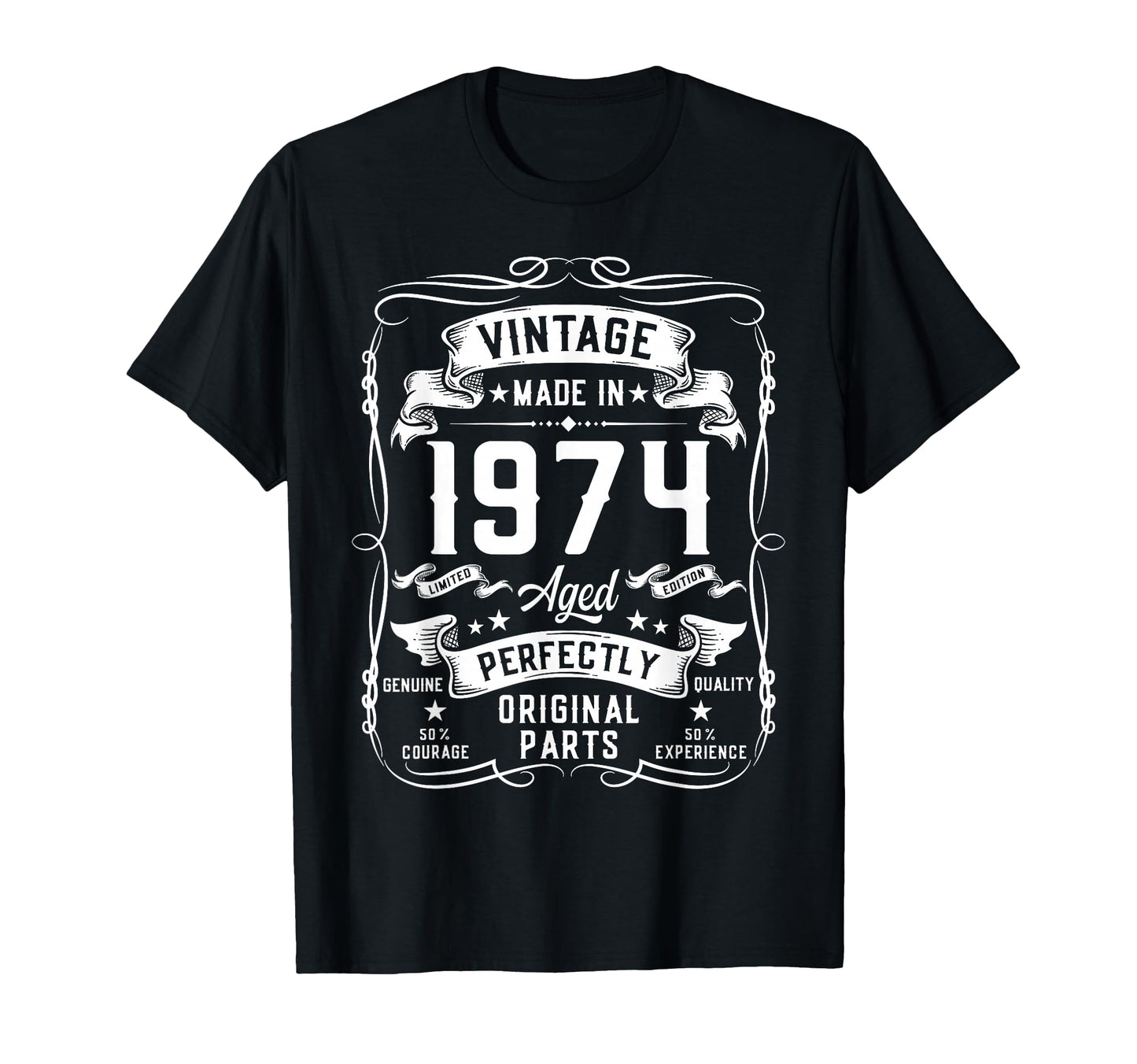 1974 51Yr 51St Birthday Gifts 51 T-Shirt - Custom Art Print Men Women - T-Shirt, Sweatshirt, Hoodie