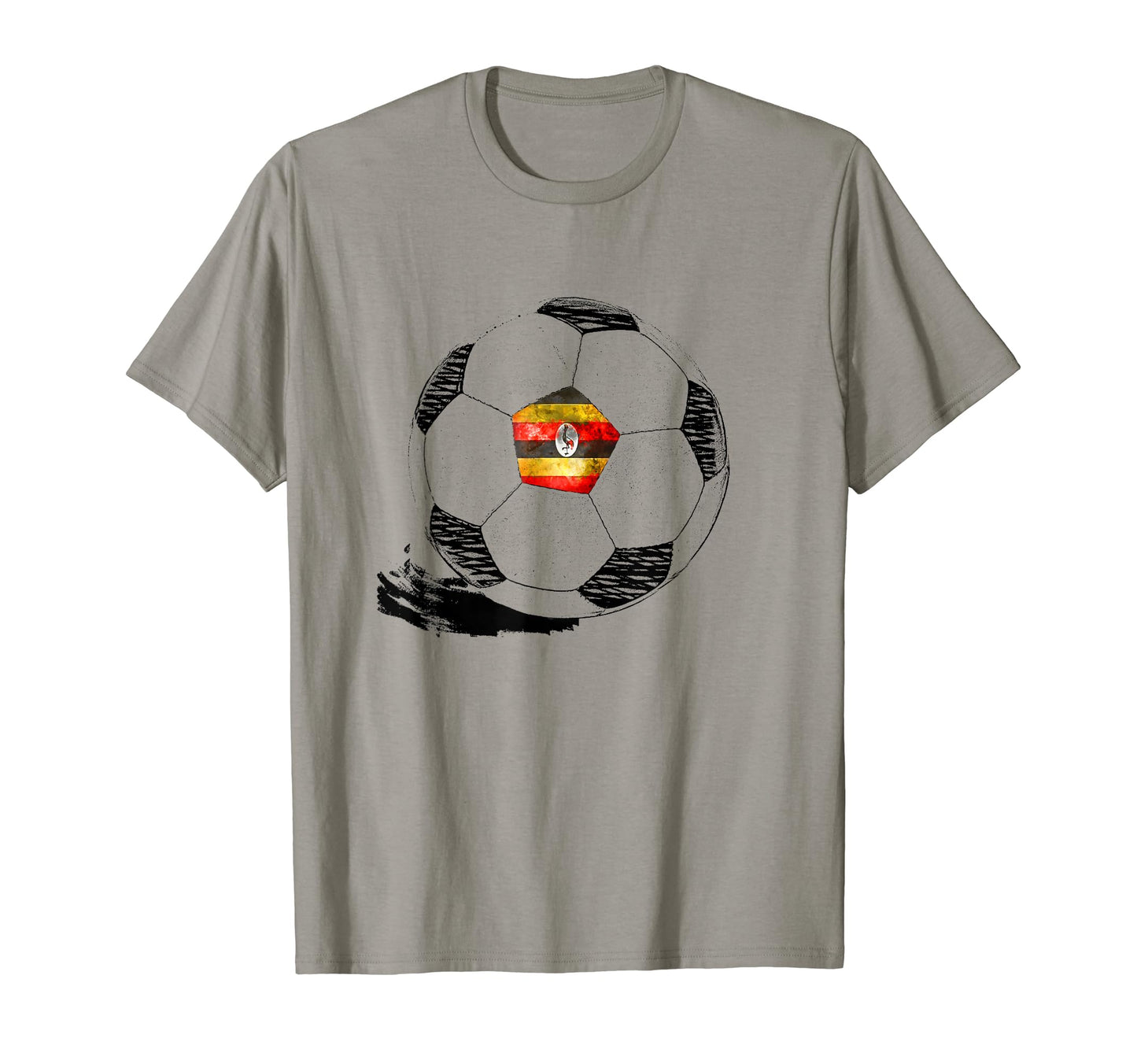 Soccer Uganda Flag Ugandans Pride T-Shirt - Unique Graphic Men Women - T-Shirt, Sweatshirt, Hoodie