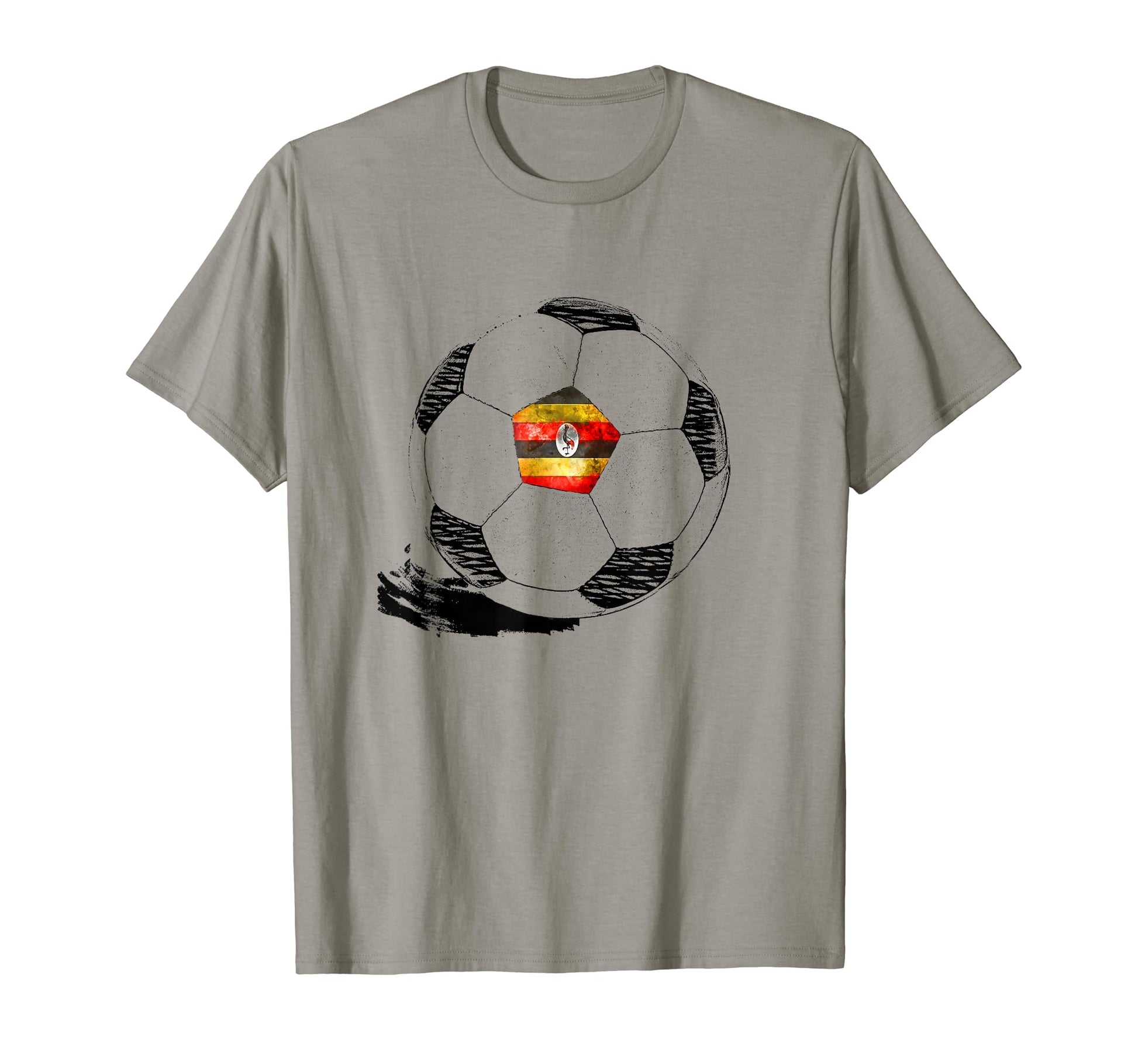 Soccer Uganda Flag Ugandans Pride T-Shirt - Unique Graphic Men Women - T-Shirt, Sweatshirt, Hoodie