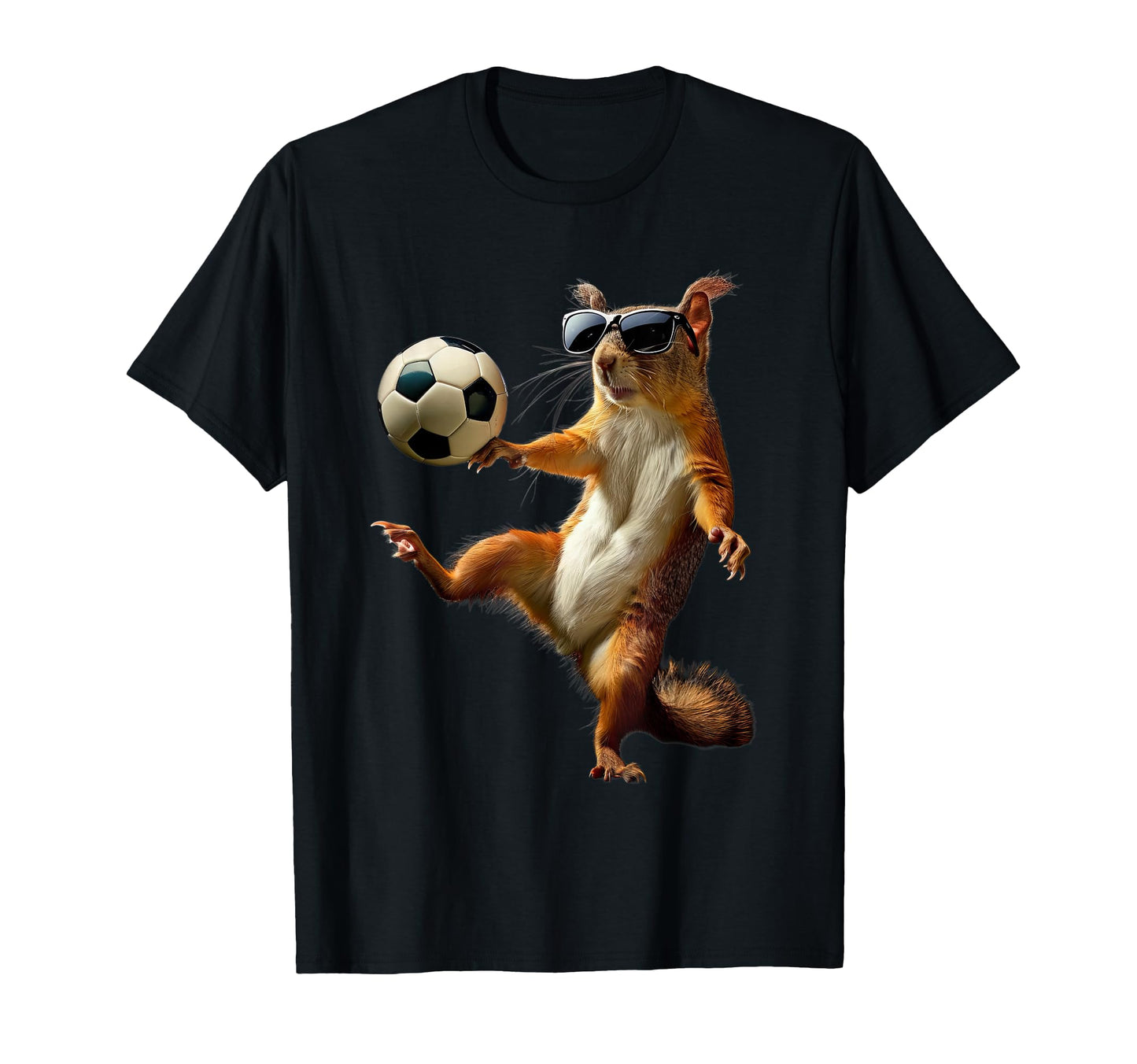 Funny Squirrel Football T-Shirt - Unique Graphic for Adults - T-Shirt, Sweatshirt, Hoodie