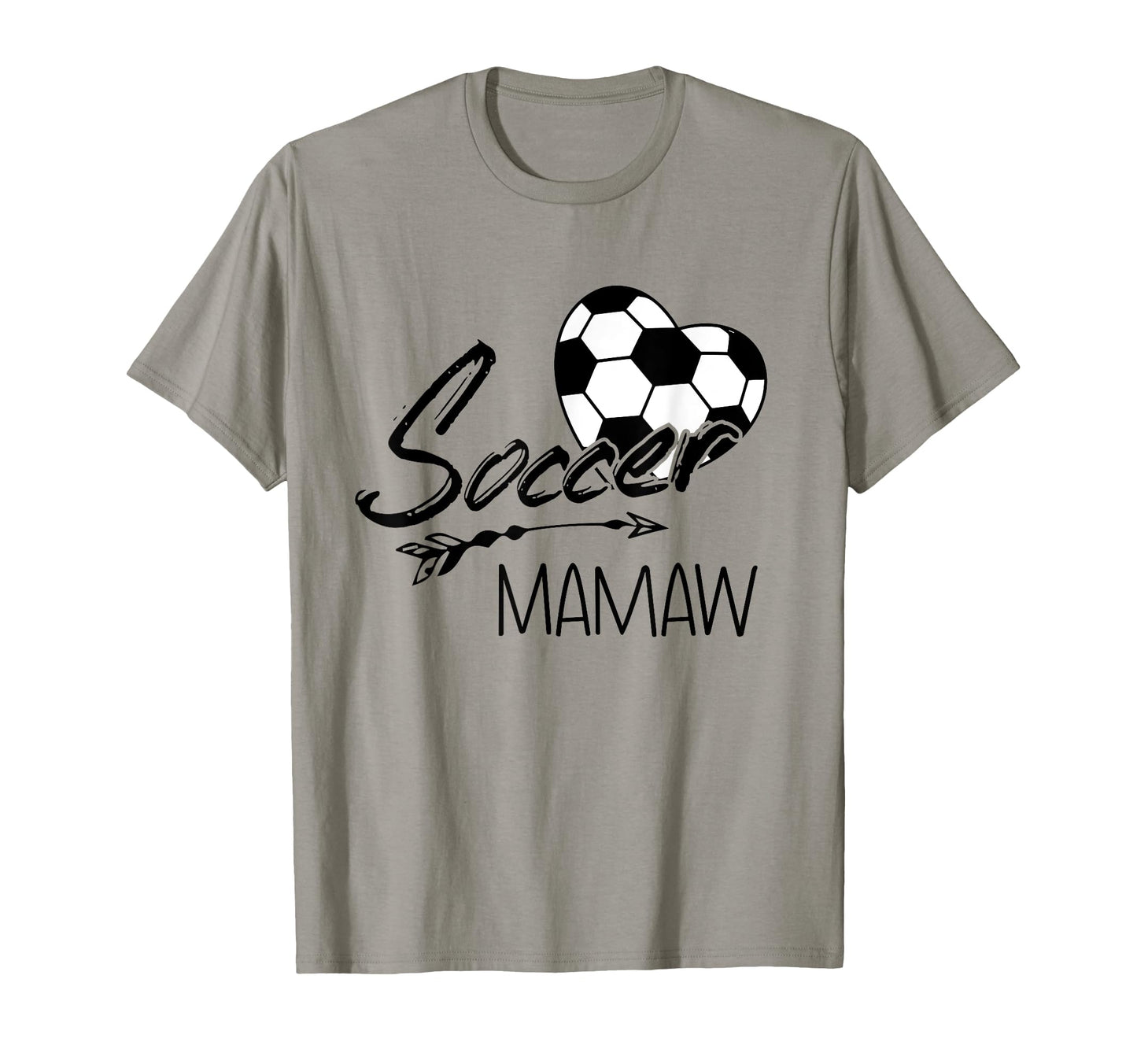 Soccer Mamaw Womens Grandma Gift T-Shirt - Trendy Graphic Unisex - T-Shirt, Sweatshirt, Hoodie