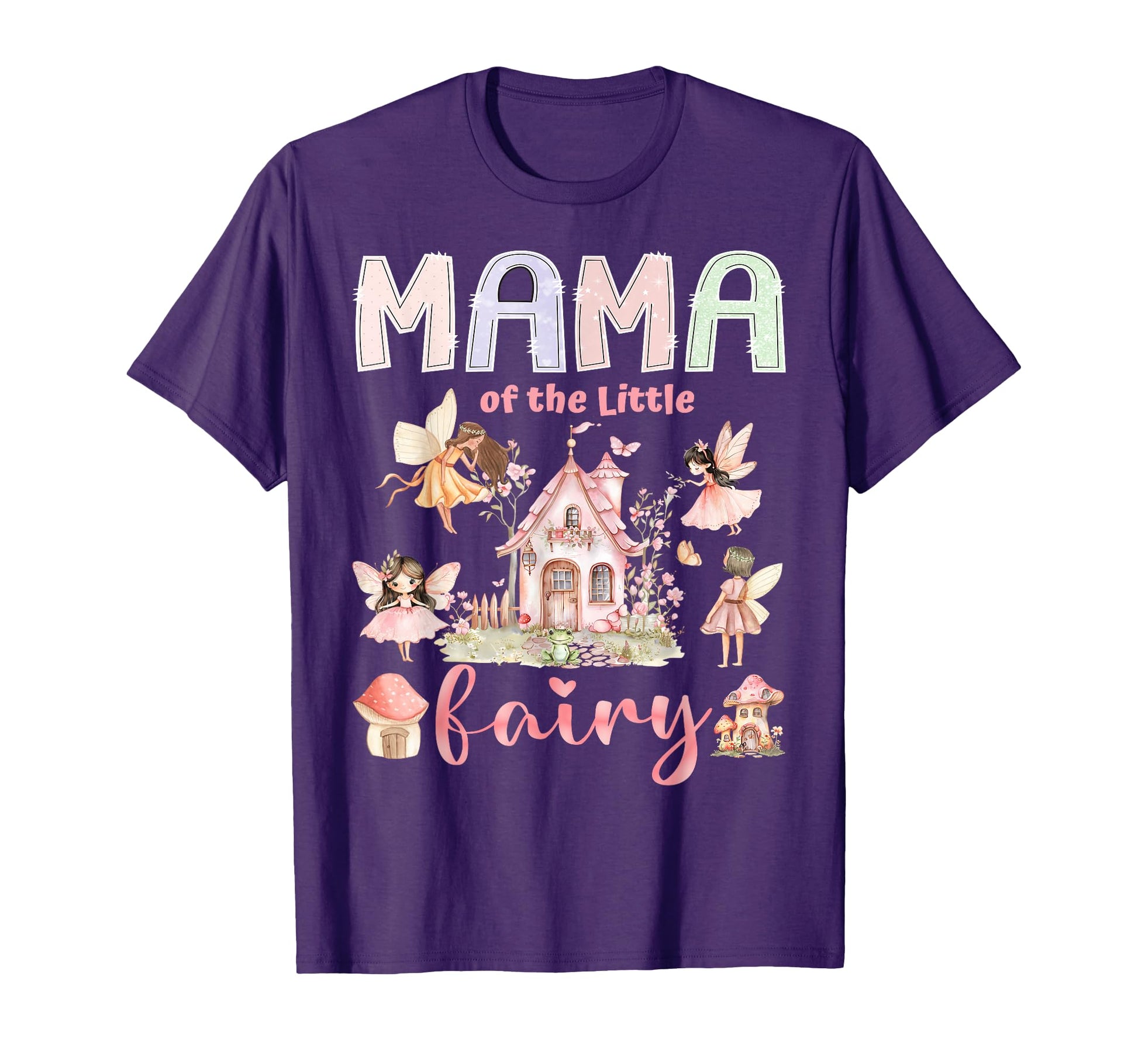 Mama Little Fairy 1St Birthday Fairytale T-Shirt - Aesthetic Graphic Unisex - T-Shirt, Sweatshirt, Hoodie