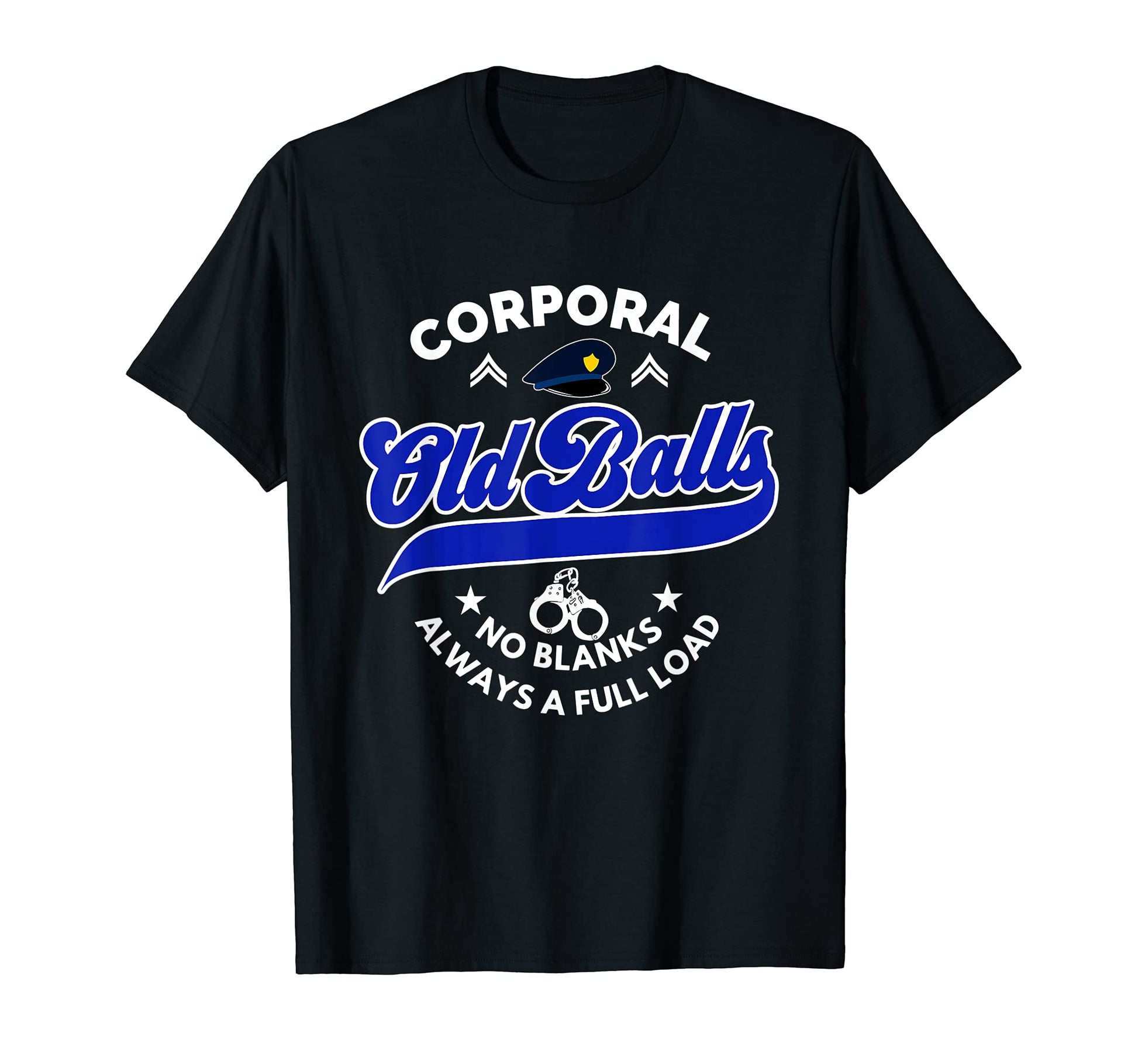 Mens Funny Old Balls Club Cop T-Shirt - Streetwear Style Men Women - T-Shirt, Sweatshirt, Hoodie