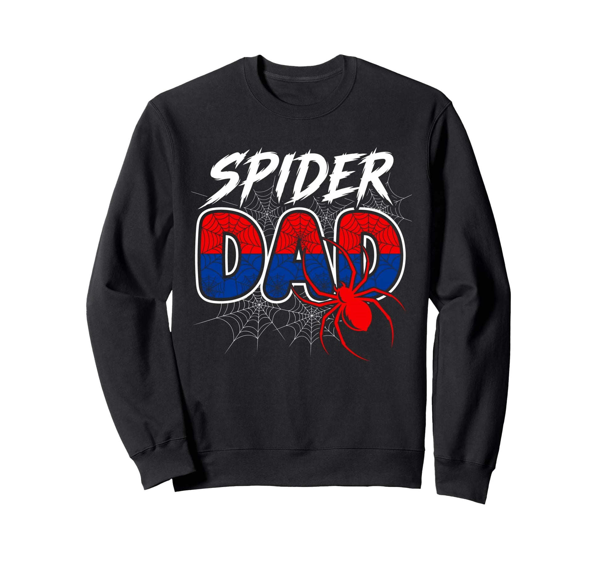 Spider Dad Family Matching Funny Sweatshirt - Minimalist Print Men Women - T-Shirt, Sweatshirt, Hoodie