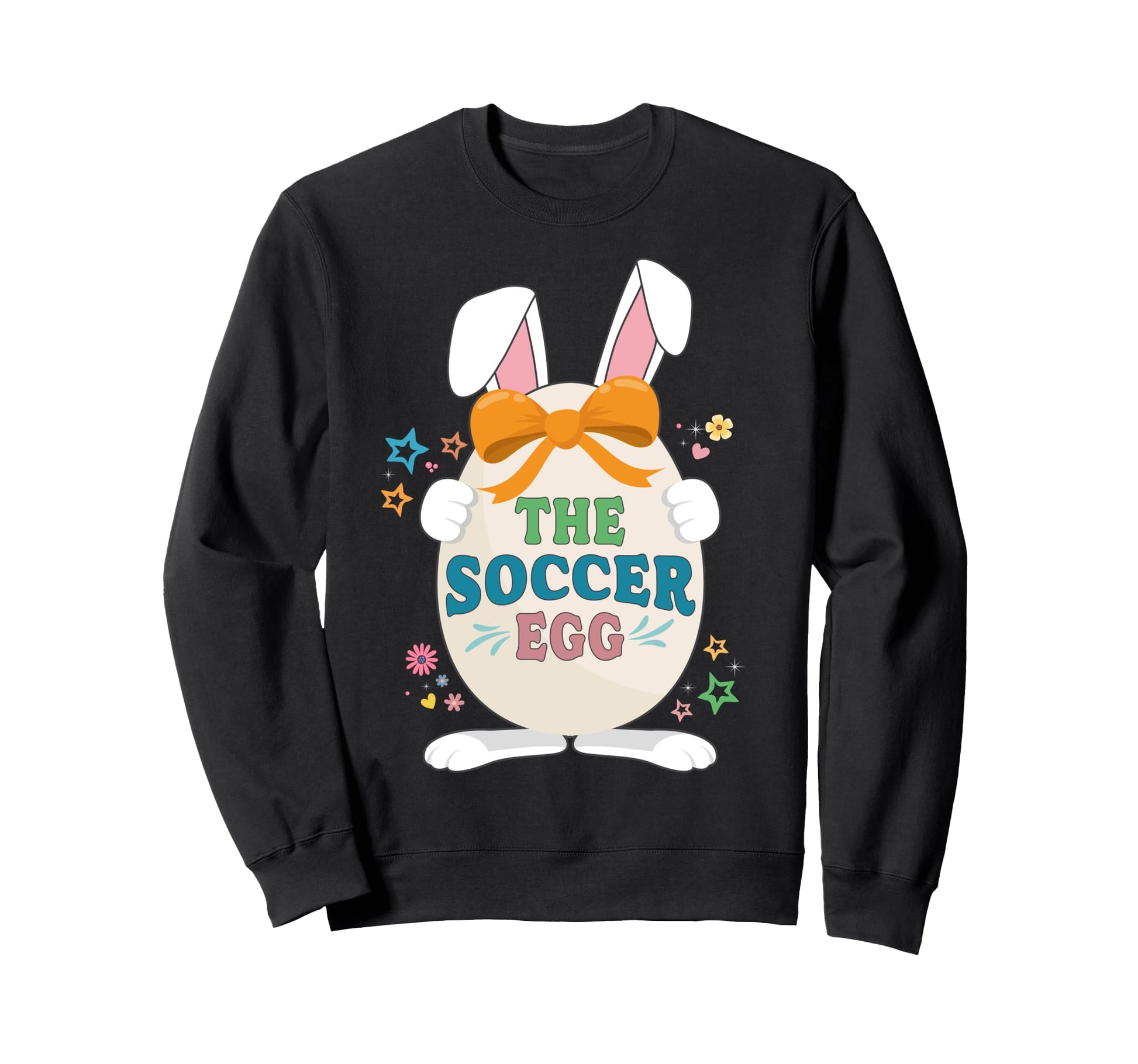 Soccer Egg Easter Matching Family Fun Sweatshirt - Unique Graphic Unisex - T-Shirt, Sweatshirt, Hoodie