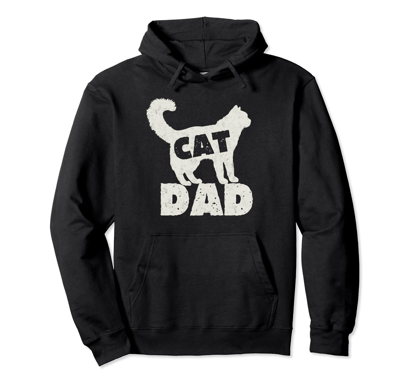 Cat Dad Fathers Day Grandpa Cats Lover Hoodie - Unique Graphic Men Women - T-Shirt, Sweatshirt, Hoodie