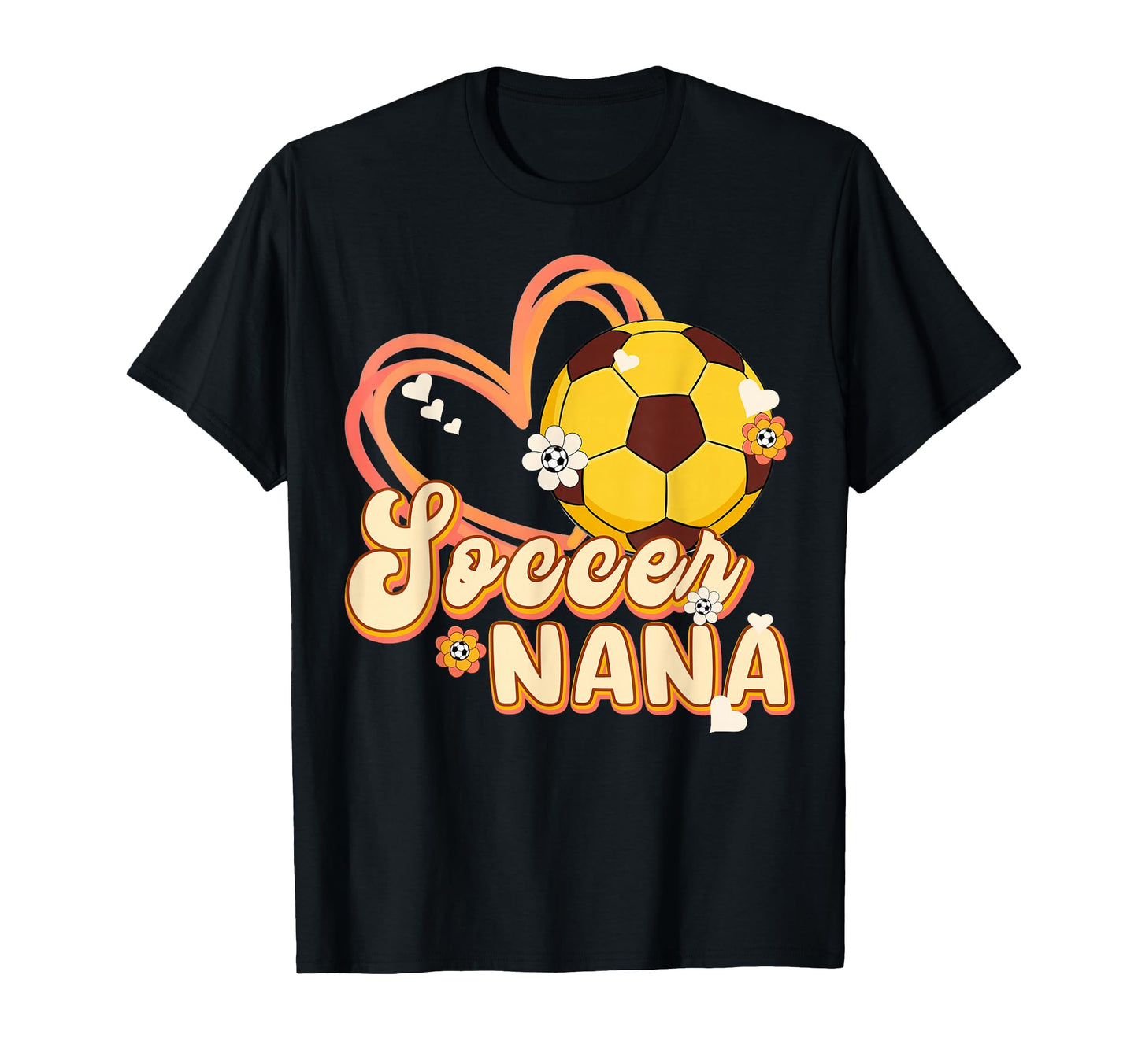 Soccer Grandma Nana Gigi Heart Love T-Shirt - Fun Novelty Design Unisex - T-Shirt, Sweatshirt, Hoodie