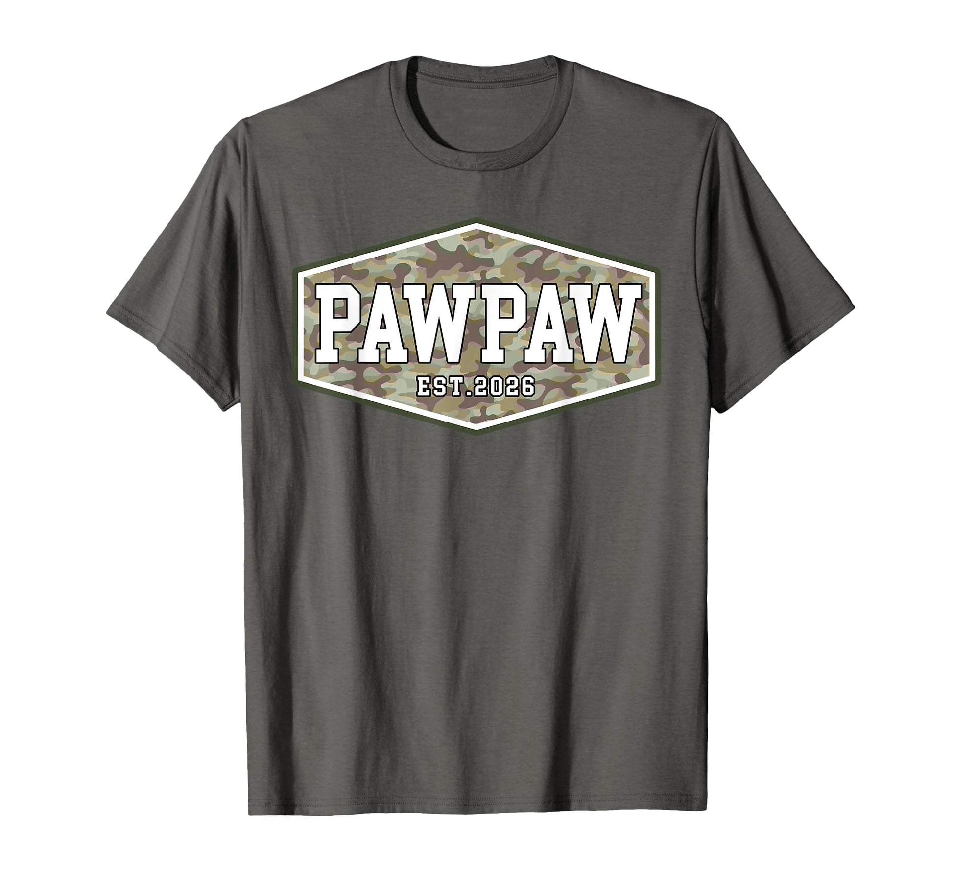 Pawpaw Est 2026 First Grandpa T-Shirt - Casual Everyday Wear Men Women - T-Shirt, Sweatshirt, Hoodie