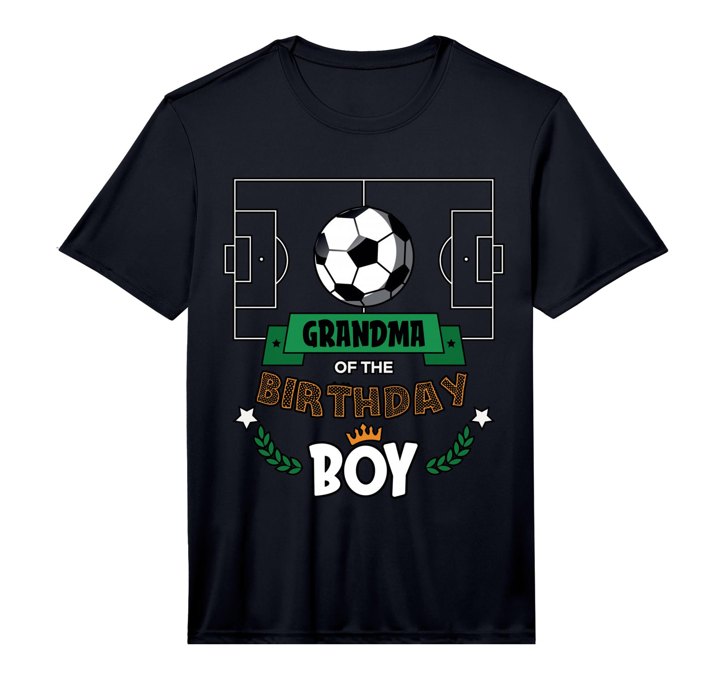 Grandma Birthday Soccer Theme Matching T-Shirt - Unique Graphic for Adults - T-Shirt, Sweatshirt, Hoodie